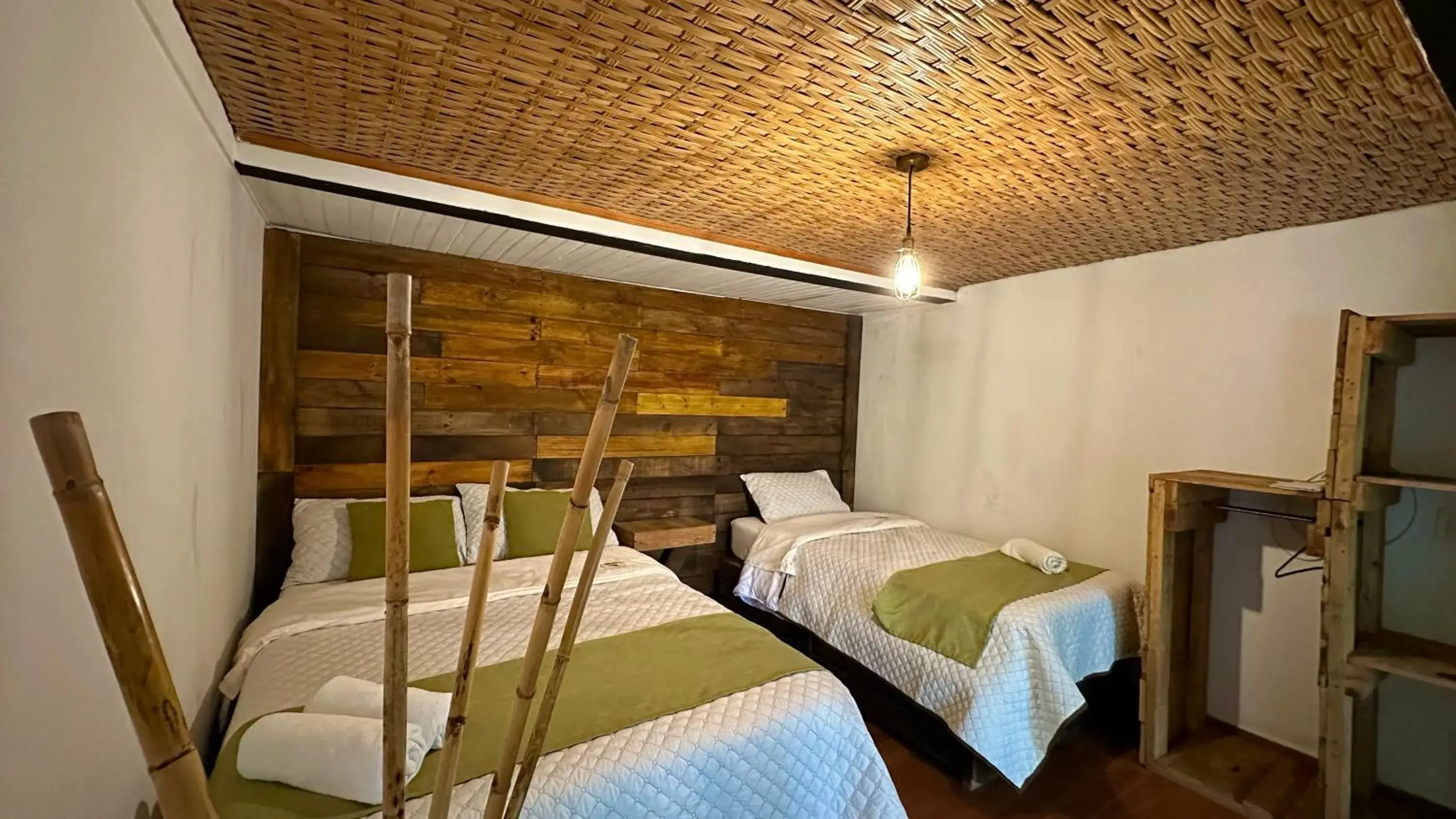 Triple Room in Hotel Campestre mirador CaloPala Triple Room in Hotel Campestre mirador CaloPala