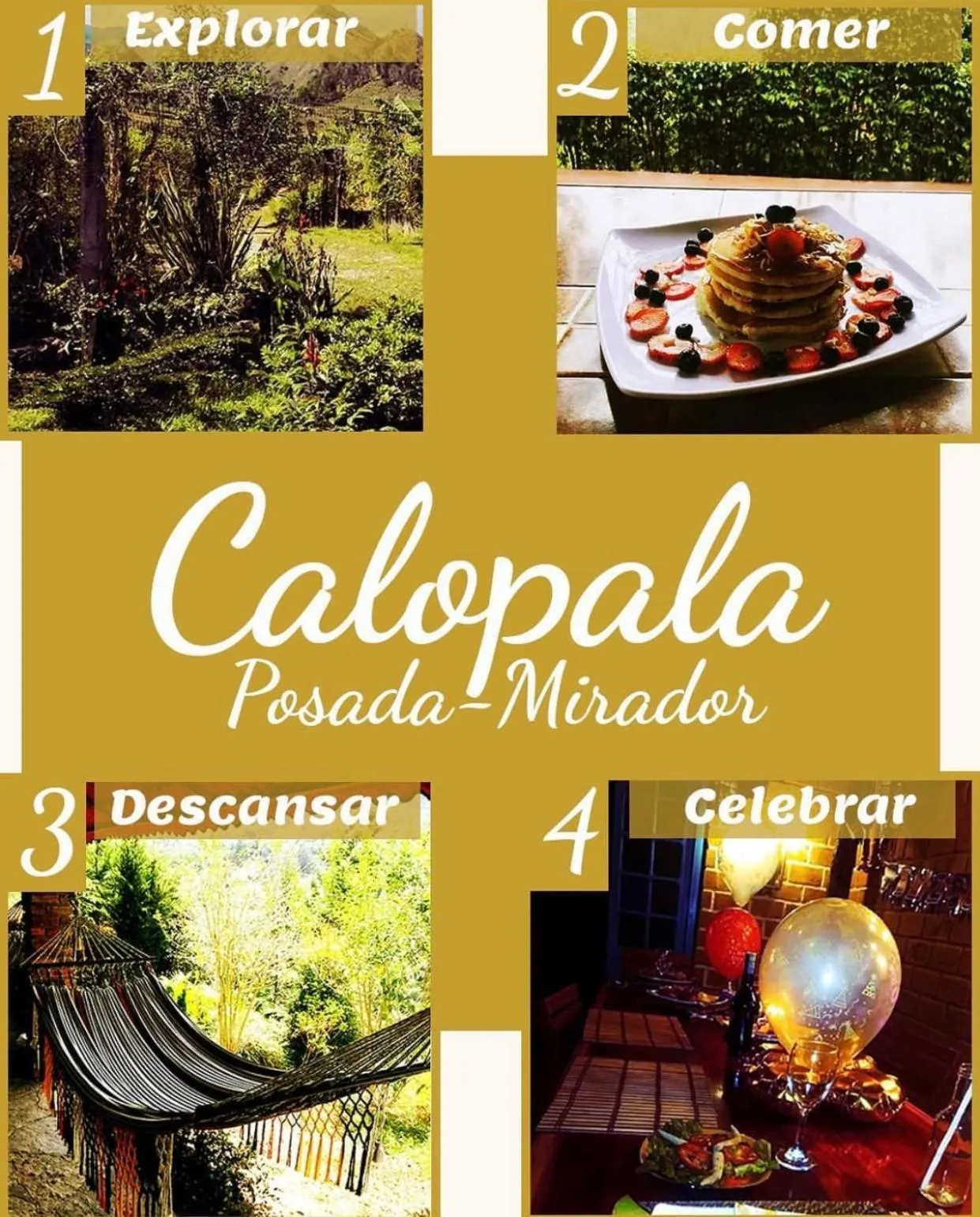 Restaurant/places to eat in Hotel Campestre mirador CaloPala