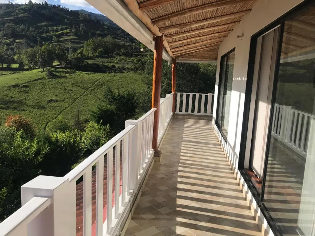 Balcony/Terrace in Hotel Campestre mirador CaloPala