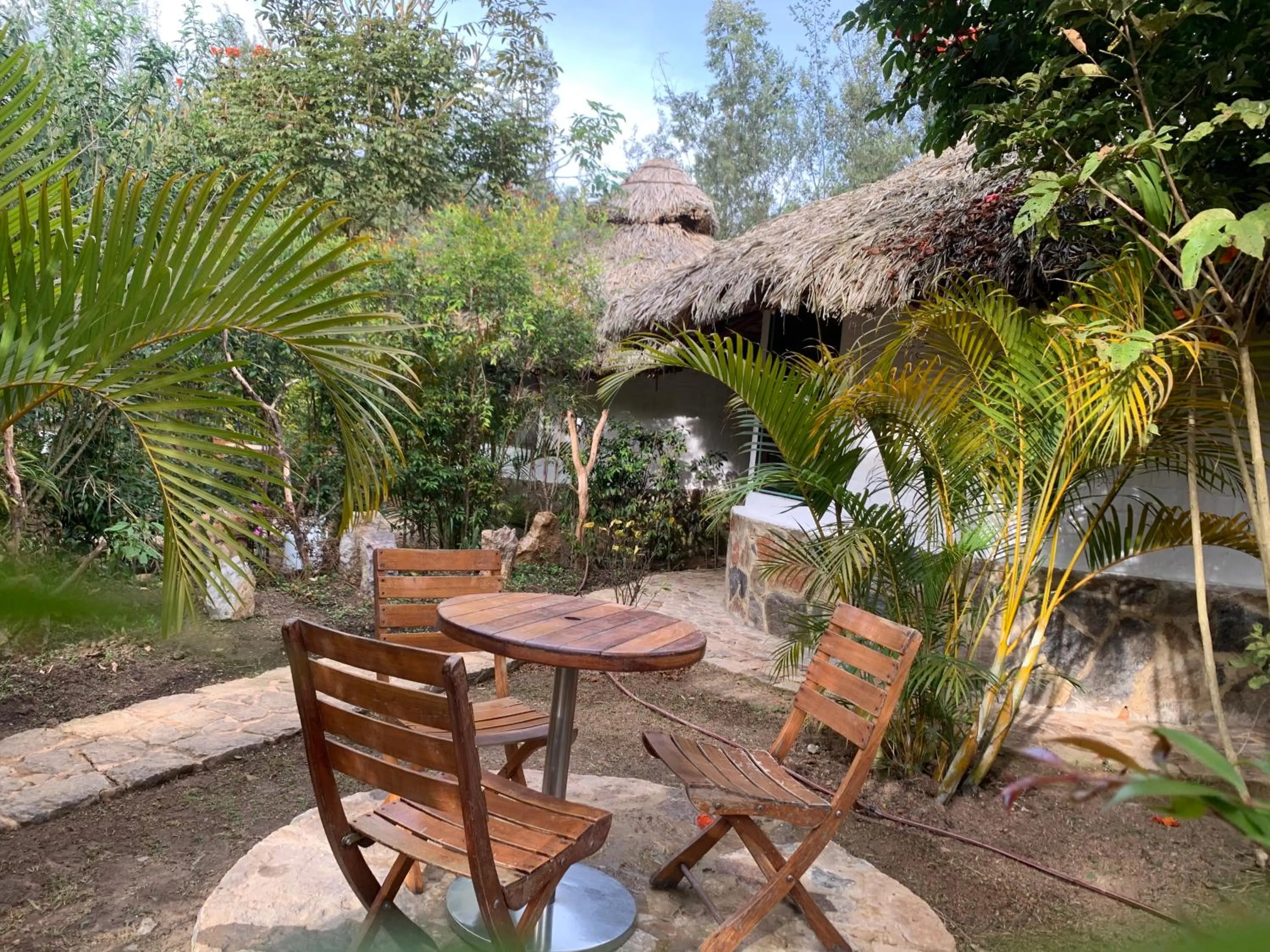 Patio in Hotel Campestre mirador CaloPala
