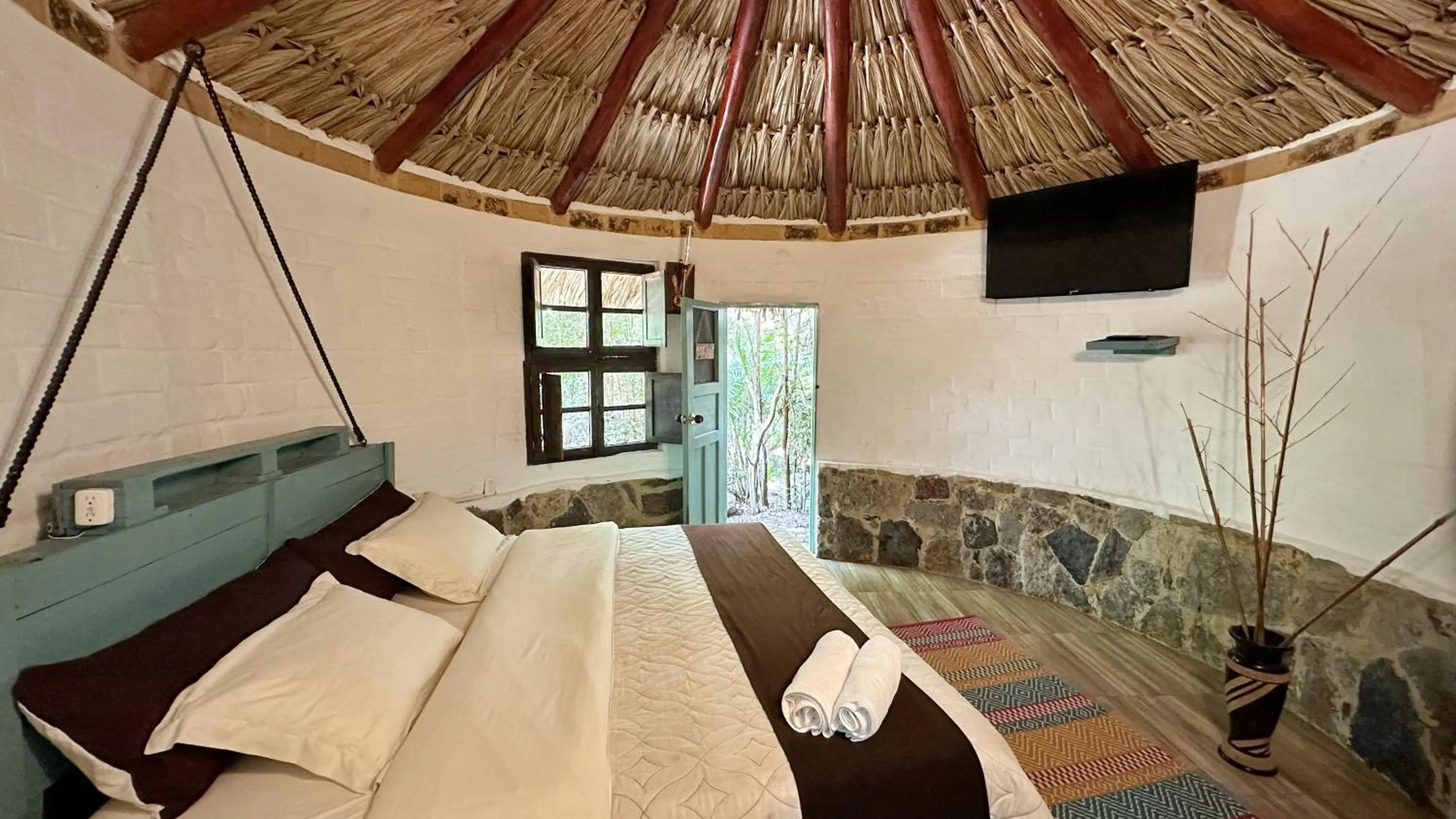 Bed in Hotel Campestre mirador CaloPala