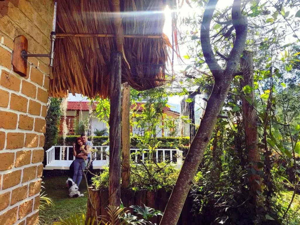 Garden in Hotel Campestre mirador CaloPala
