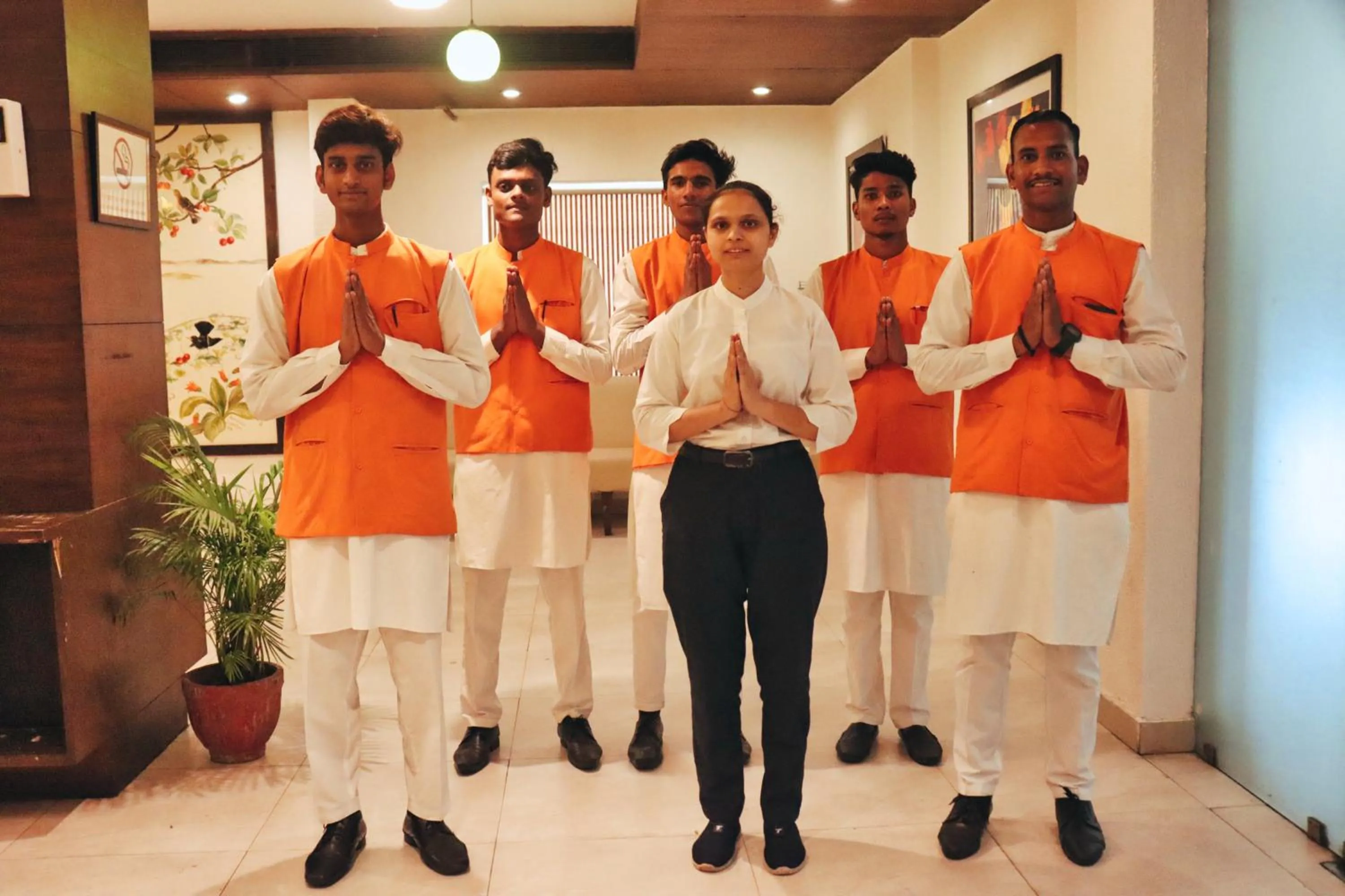 Staff in Hotel Clarks Collection Bhavnagar