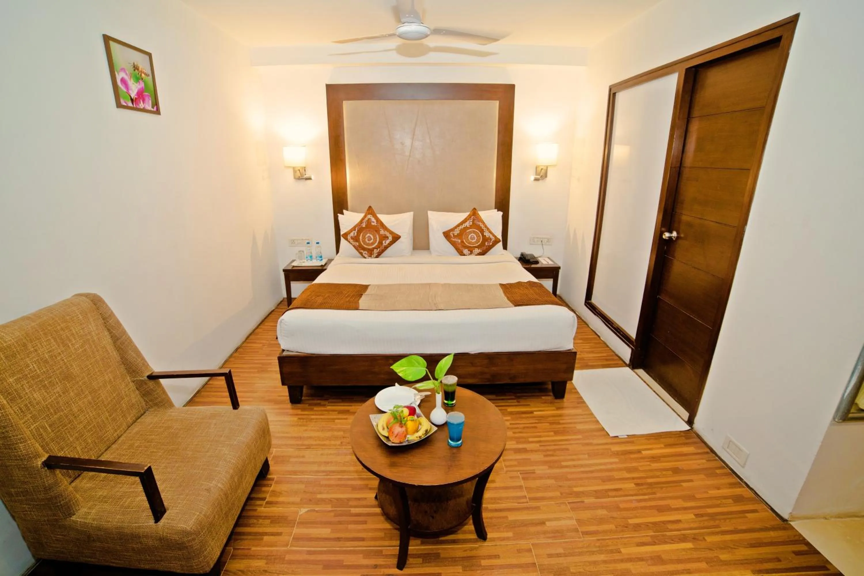 Photo of the whole room, Bed in Hotel Clarks Collection Bhavnagar