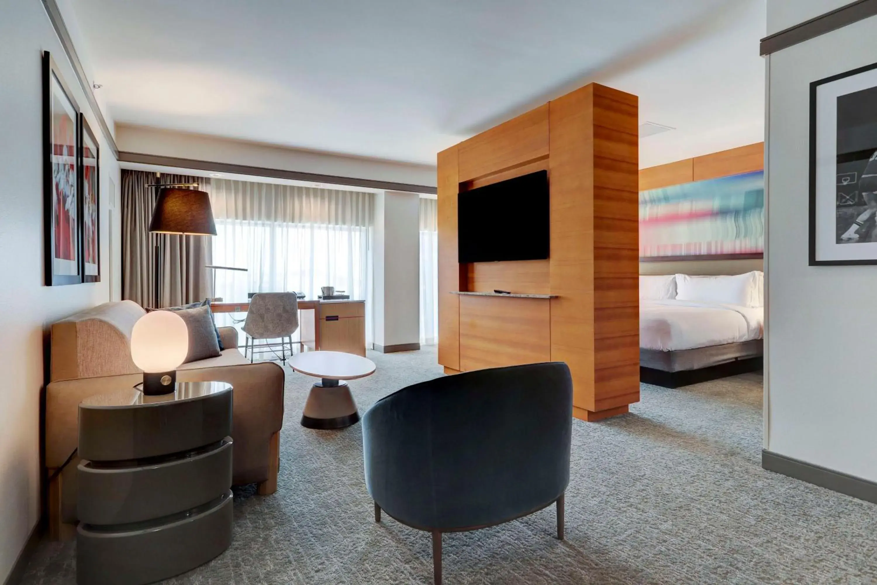 Junior King Suite with Sofa Bed in Hilton University of Houston Junior King Suite with Sofa Bed in Hilton University of Houston