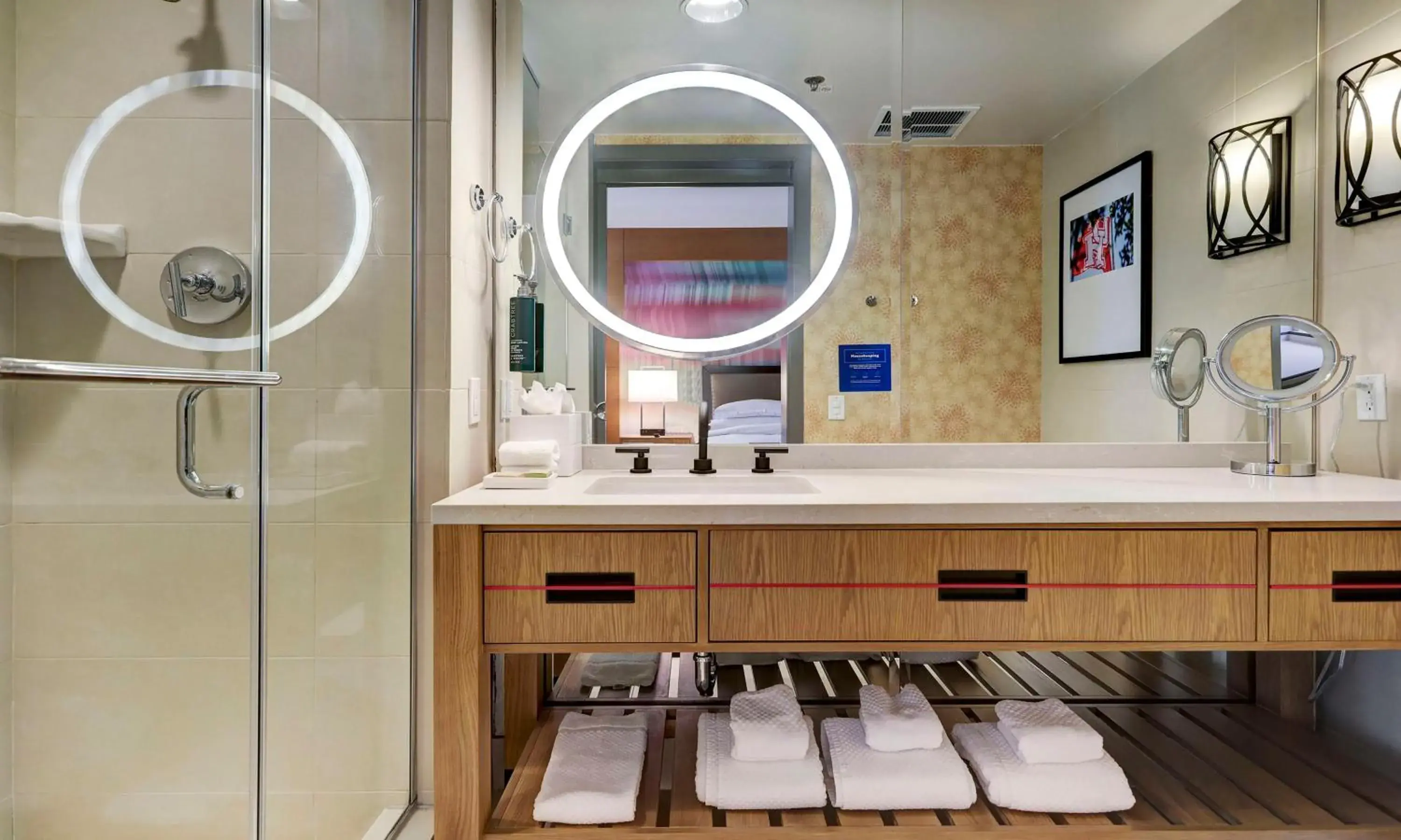 Queen Room with Two Queen Beds and Sofa Bed in Hilton University of Houston Queen Room with Two Queen Beds and Sofa Bed in Hilton University of Houston