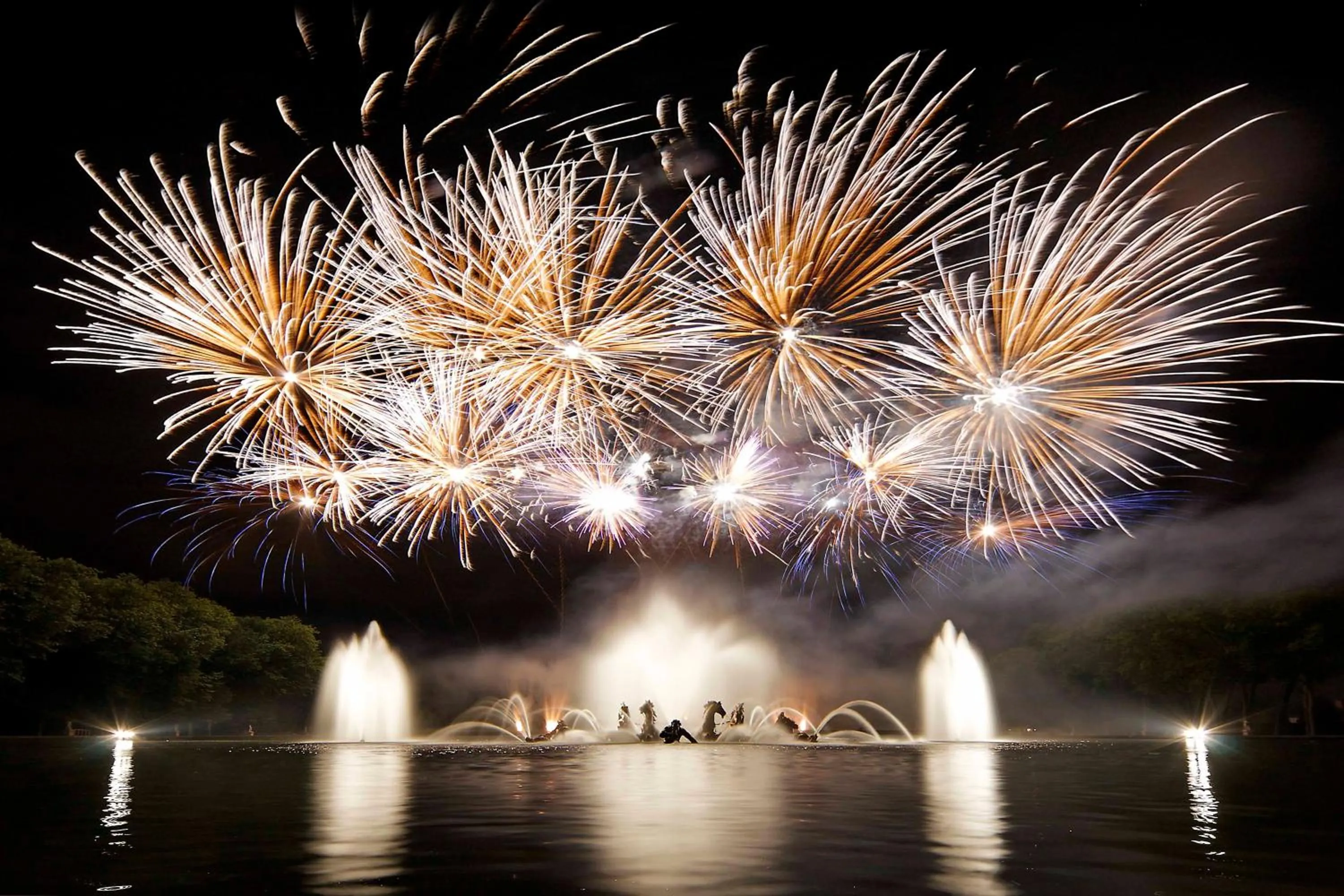 Lake view in Hotel des Lys