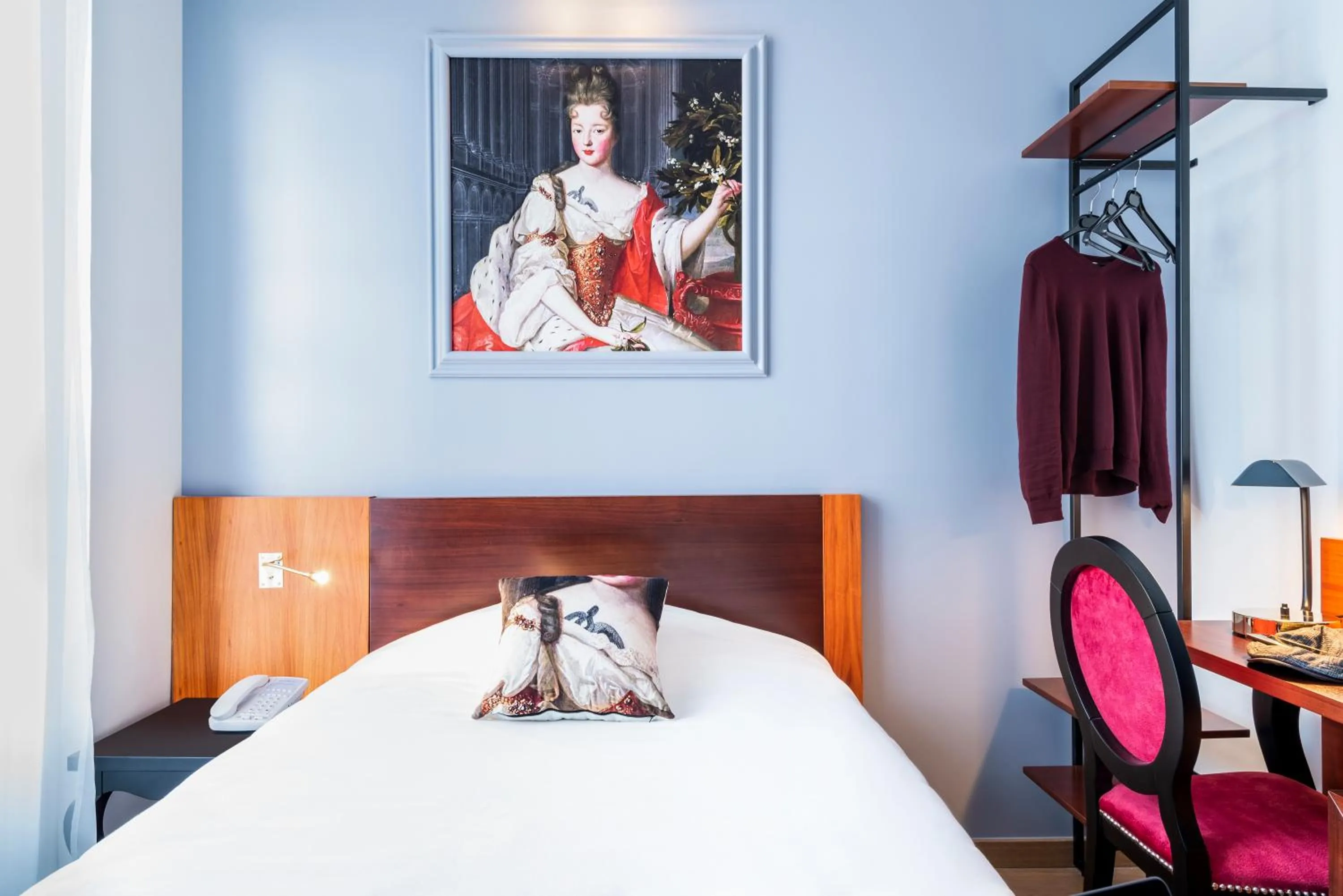 Bed in Hotel des Lys