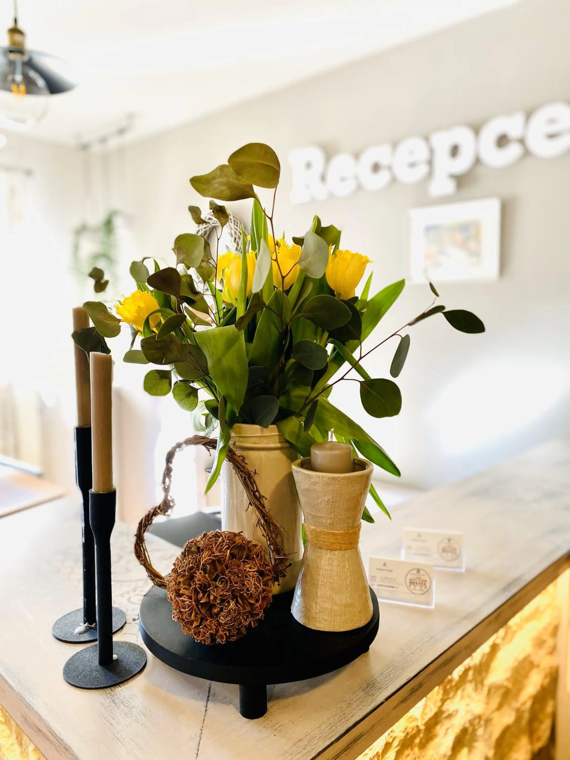 Lobby or reception in Hotel Pošta
