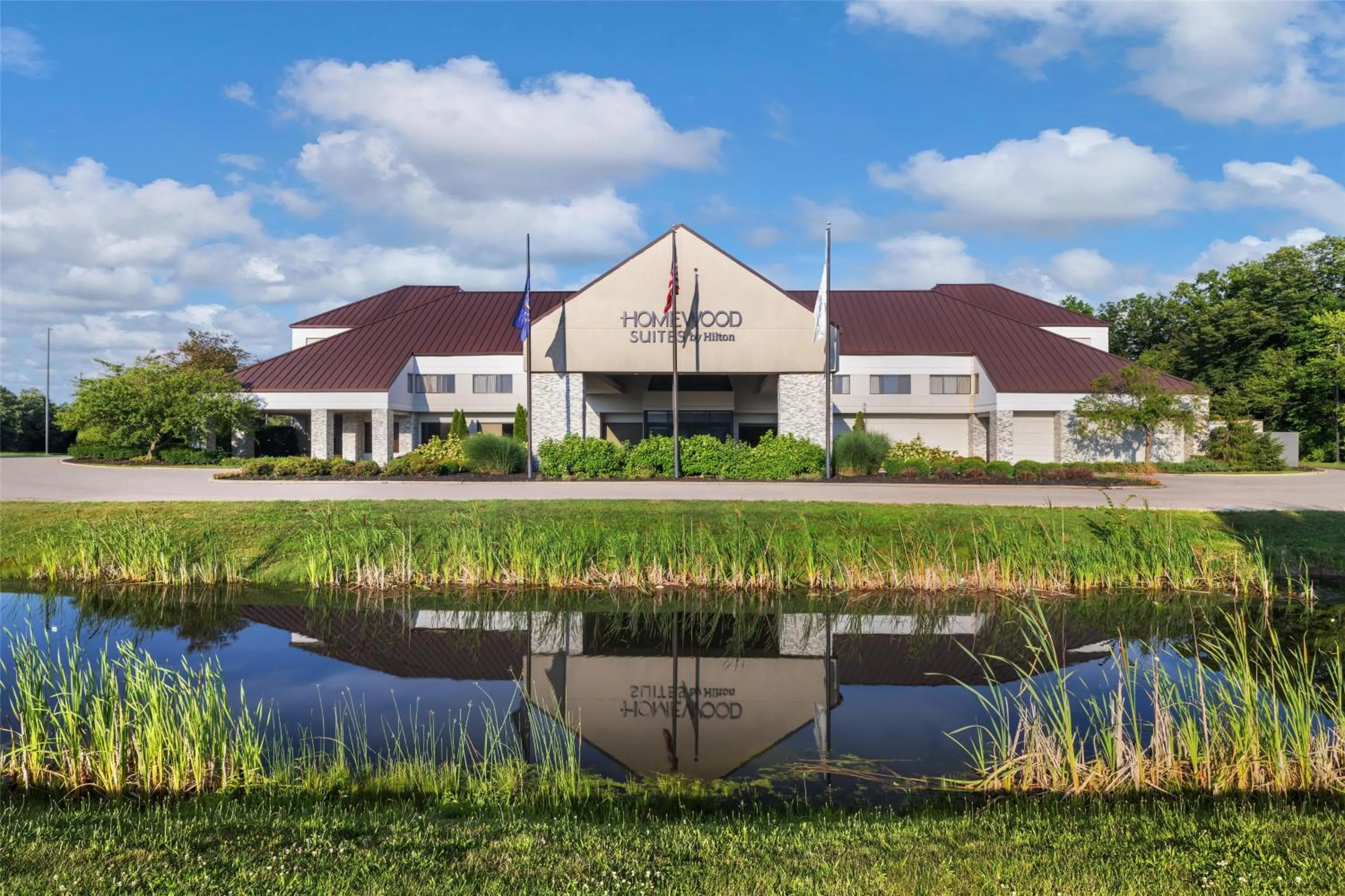 Property building in Homewood Suites by Hilton Indianapolis Carmel