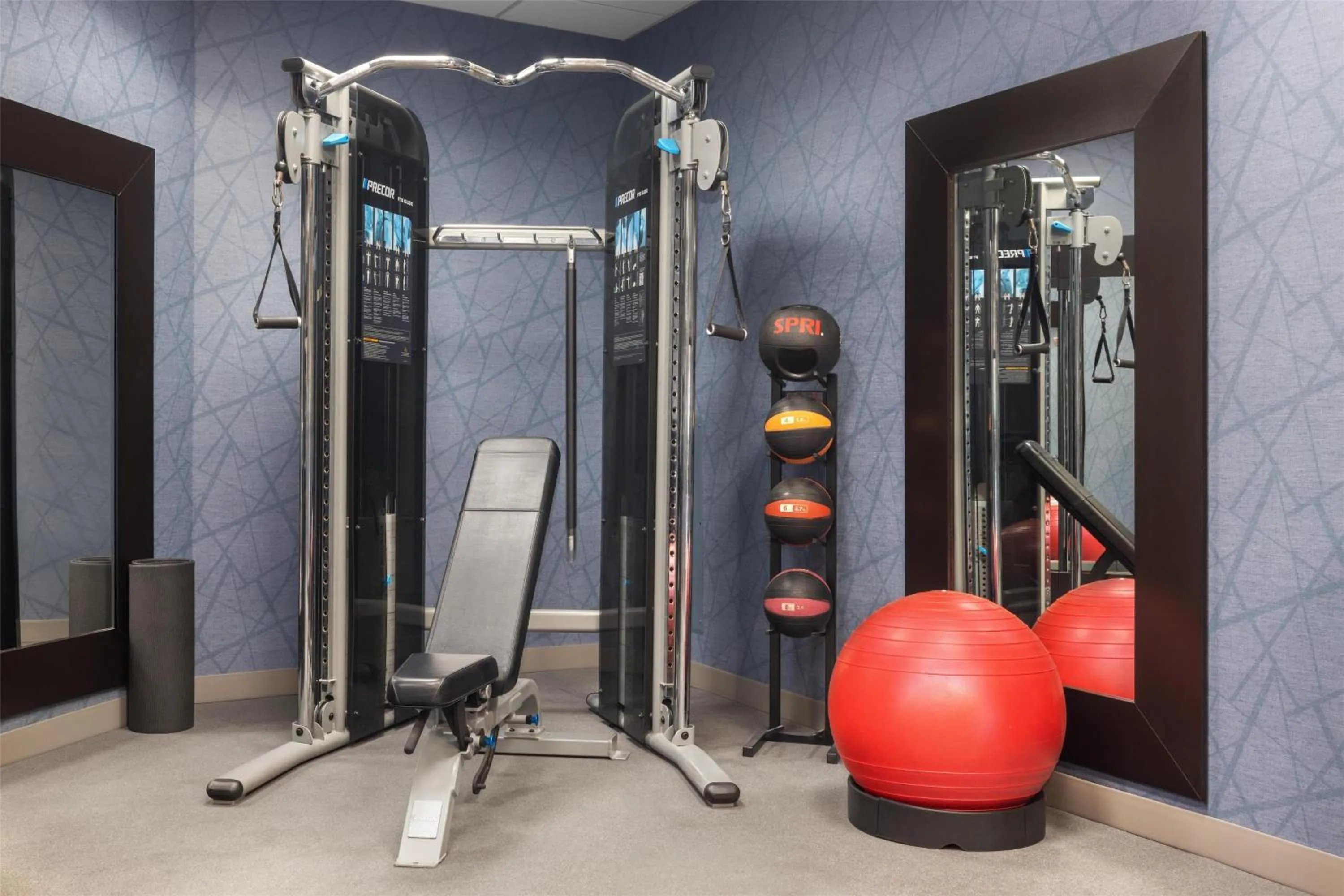 Fitness centre/facilities in Homewood Suites by Hilton Indianapolis Carmel
