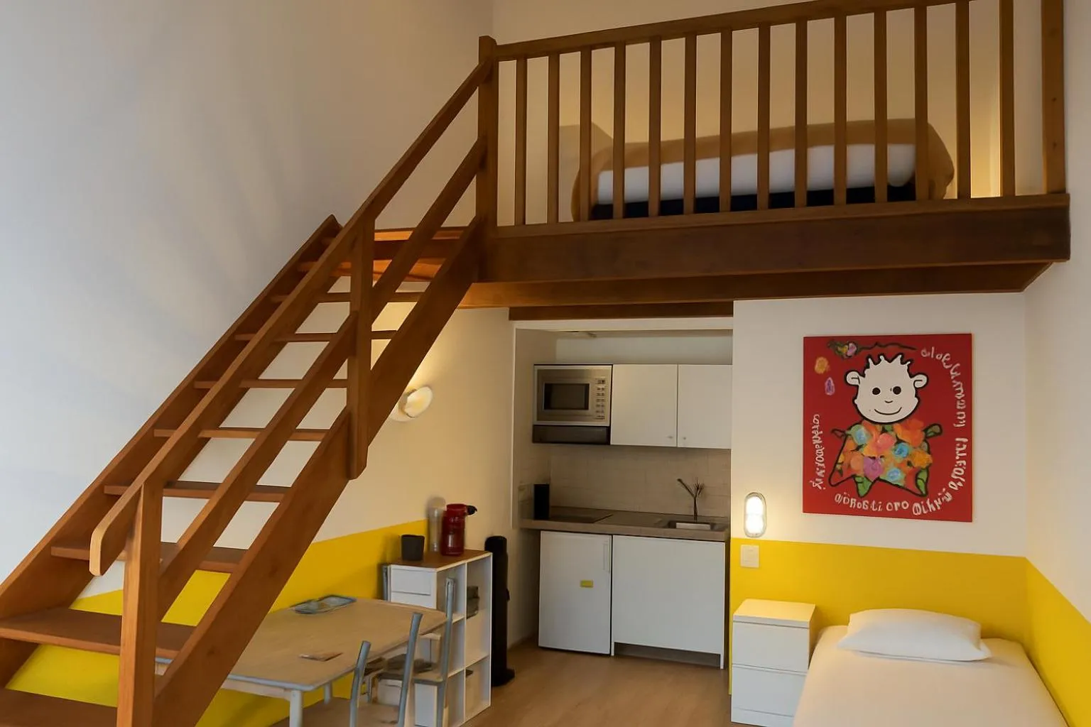 Bed in Résidence Chlorophylle