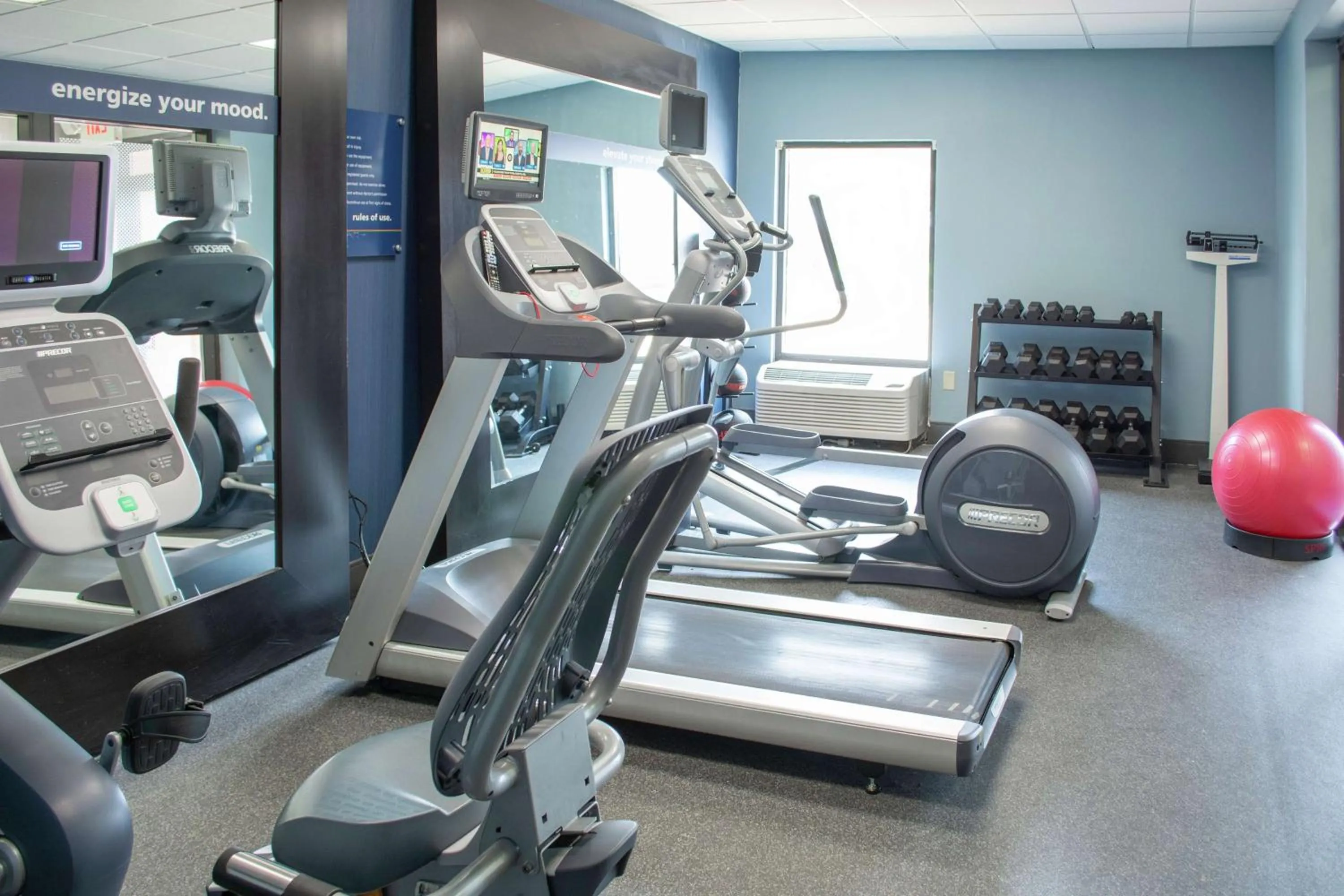 Fitness centre/facilities in Hampton Inn Houston I-10 West-Energy Corridor
