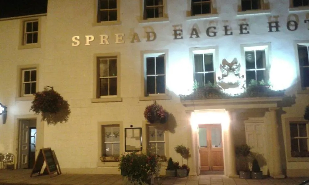 Facade/entrance in The Spread Eagle Hotel