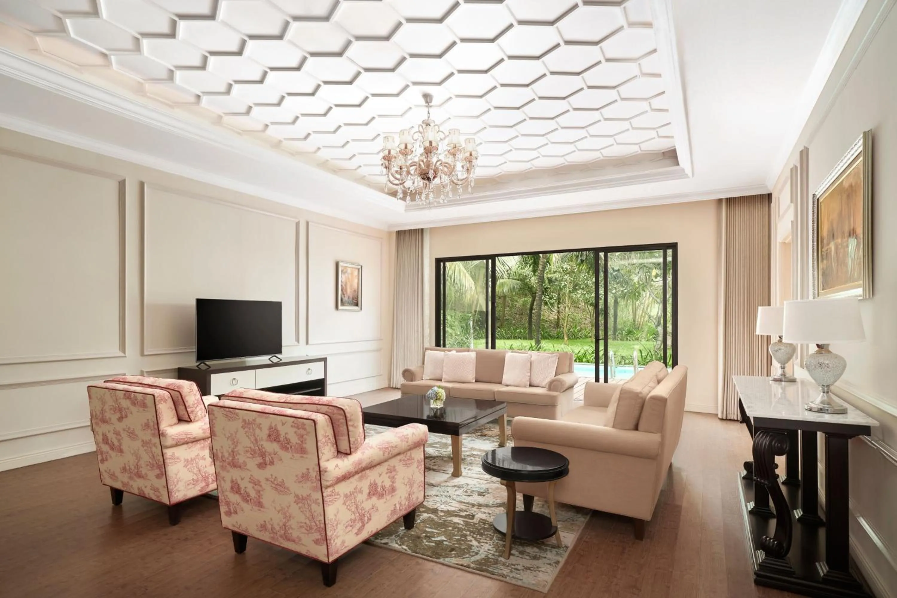 Living room in Nha Trang Marriott Resort & Spa, Hon Tre Island