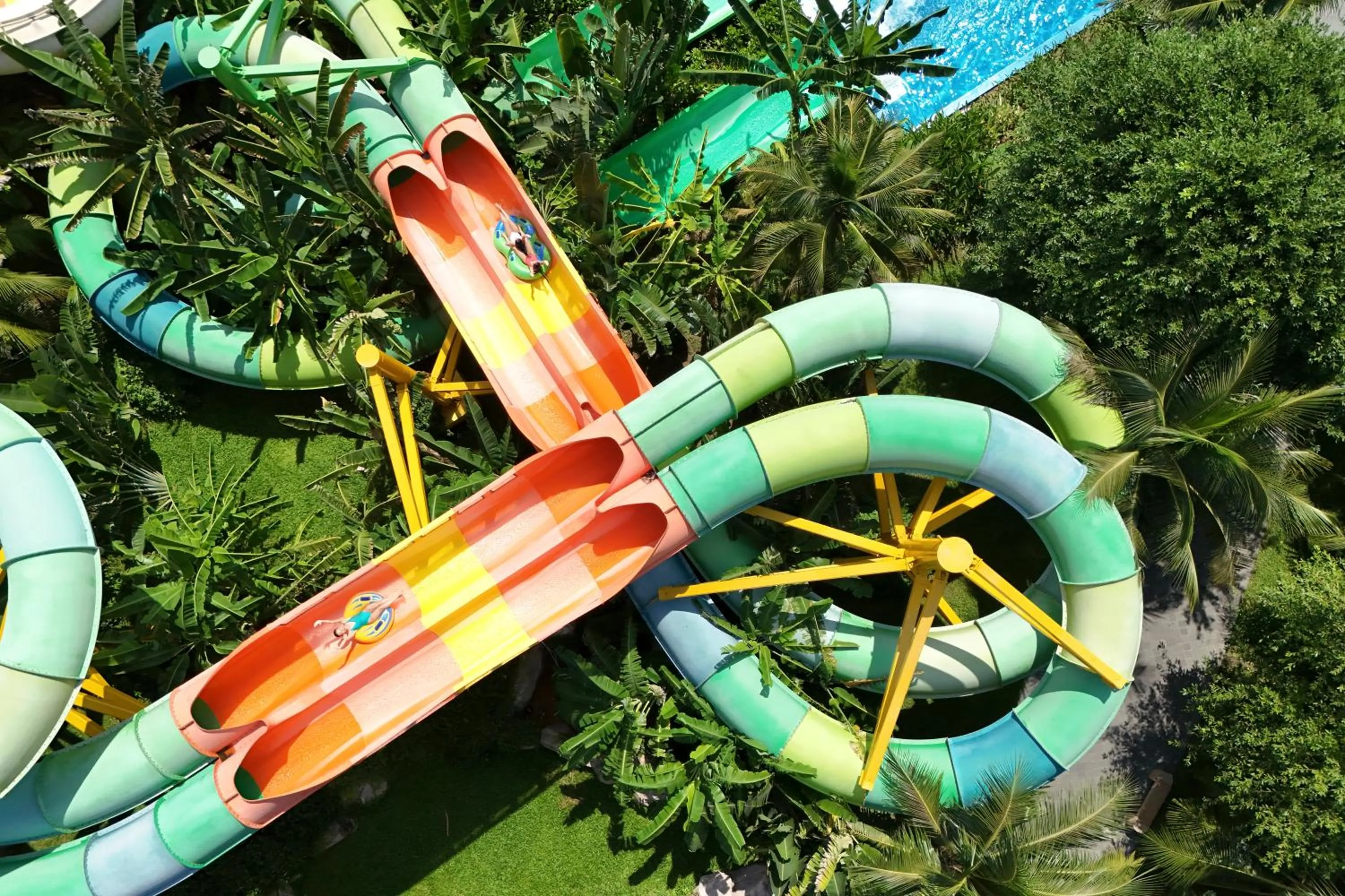 Aqua park in Nha Trang Marriott Resort & Spa, Hon Tre Island