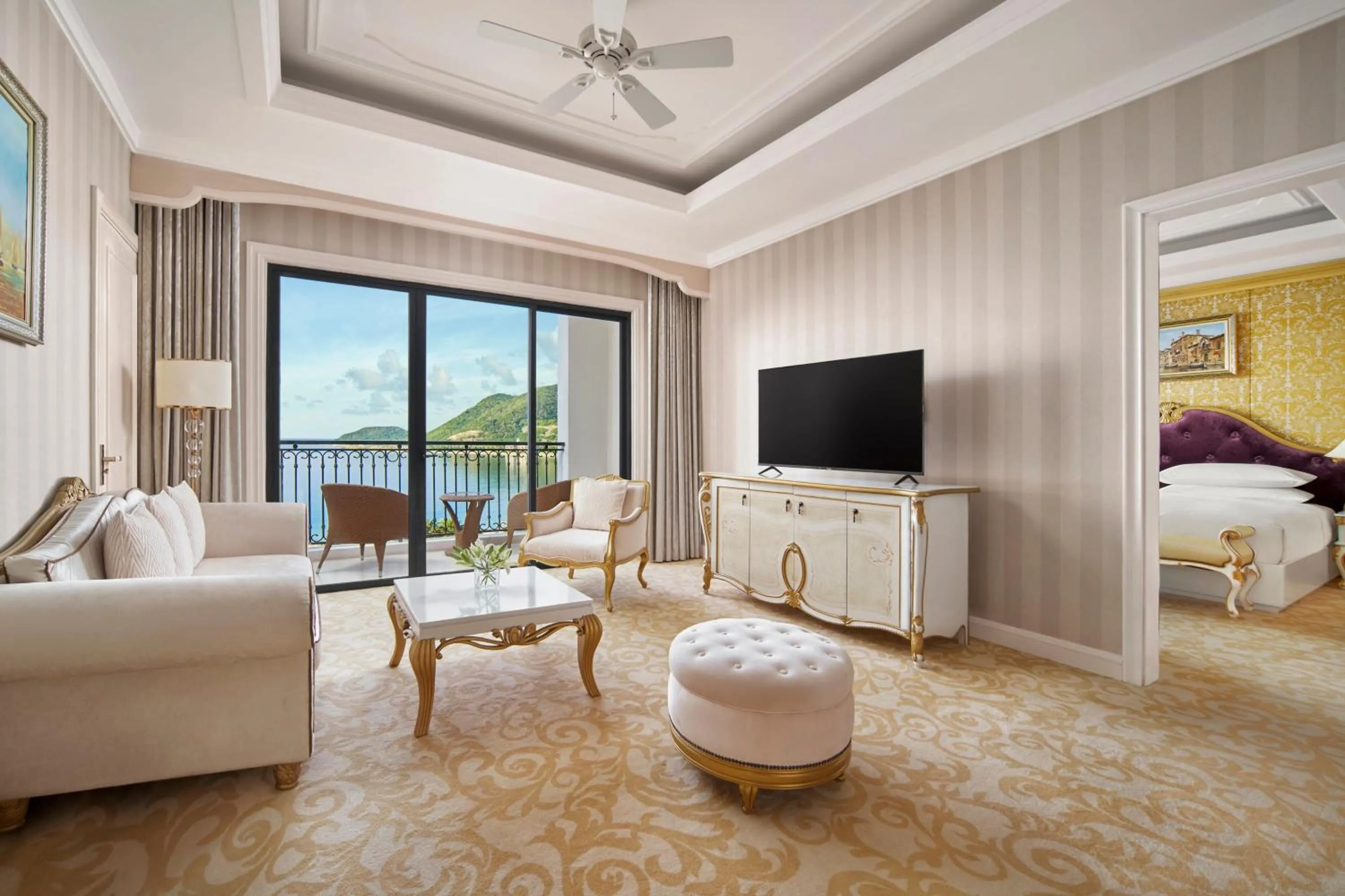 Living room in Nha Trang Marriott Resort & Spa, Hon Tre Island