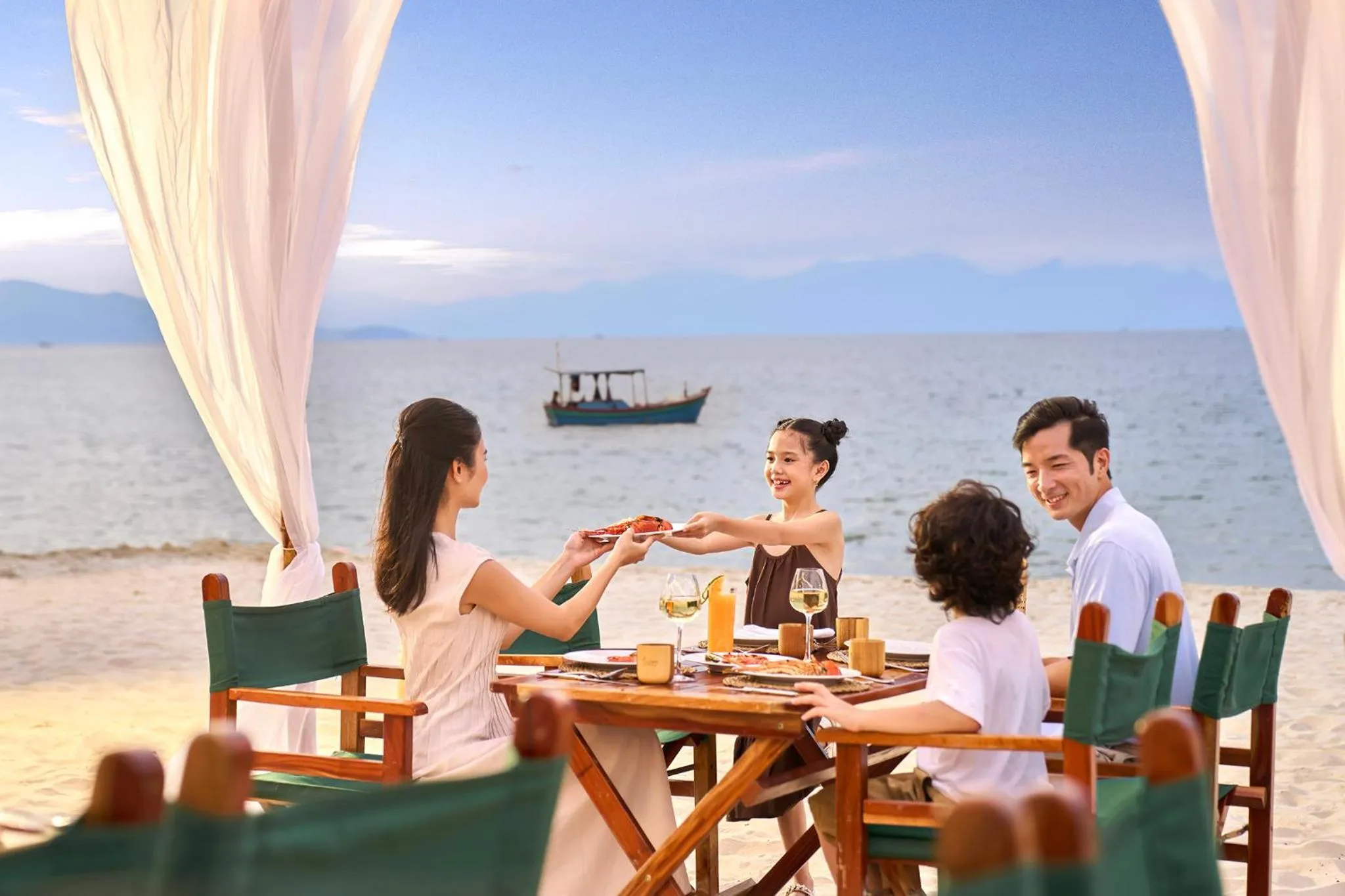 BBQ facilities in Nha Trang Marriott Resort & Spa, Hon Tre Island