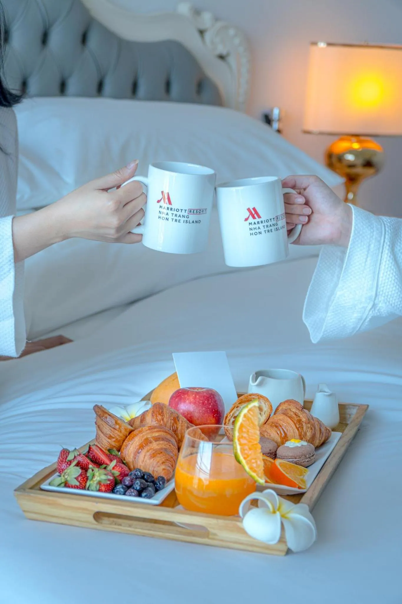 Breakfast, Bed in Nha Trang Marriott Resort & Spa, Hon Tre Island