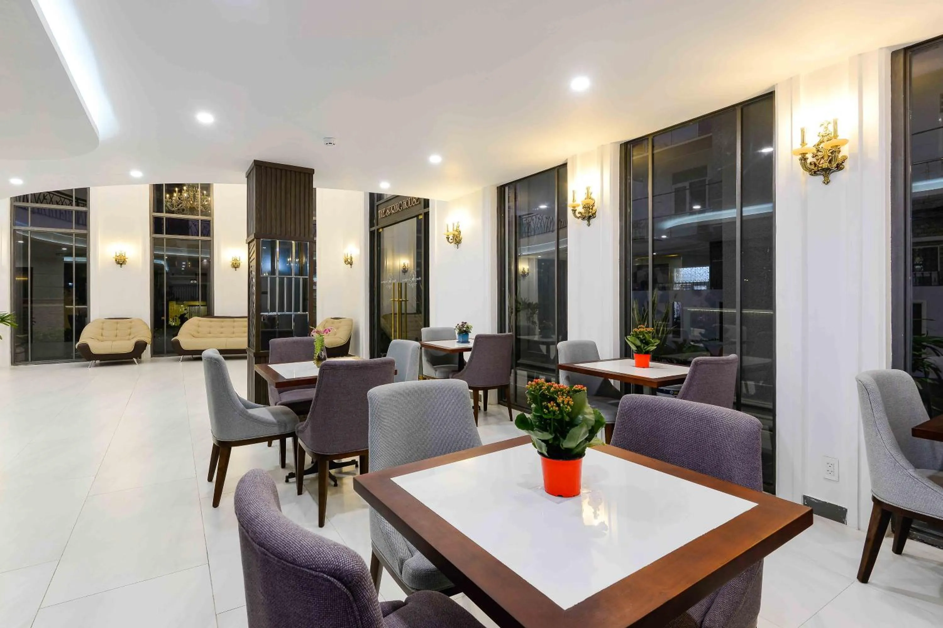 Seating area in The Spring House
