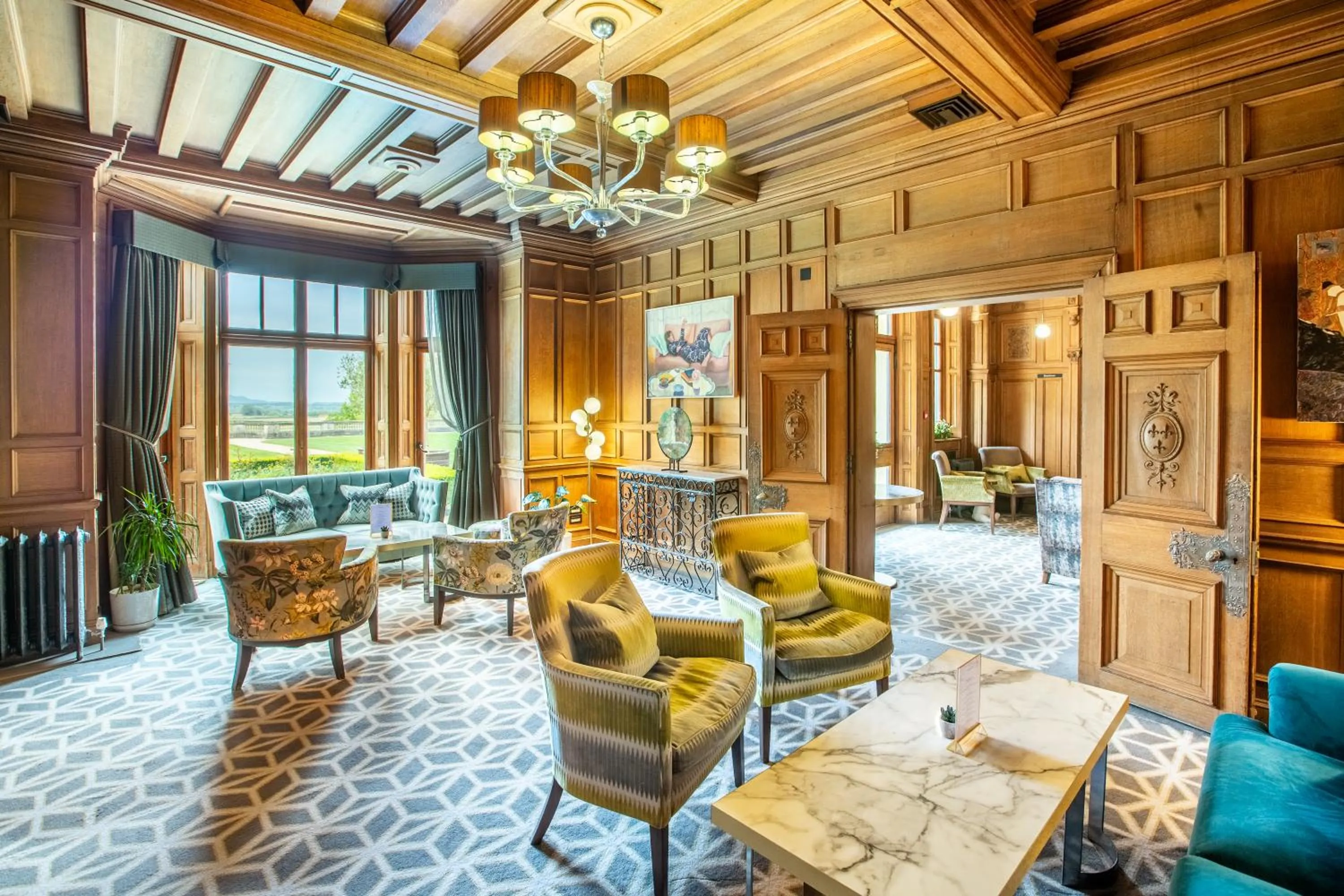 Seating area in The Wood Norton