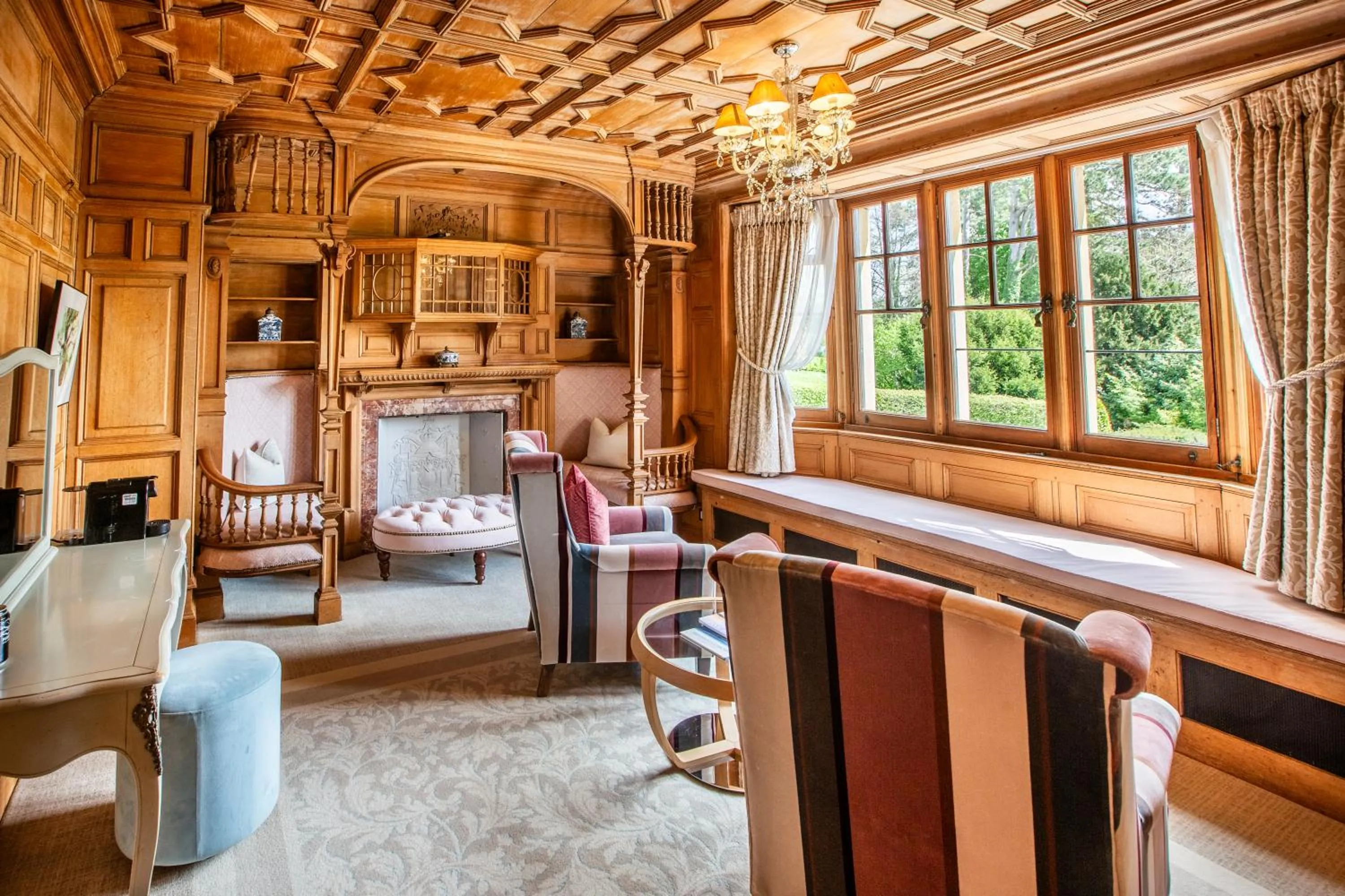 Seating area in The Wood Norton