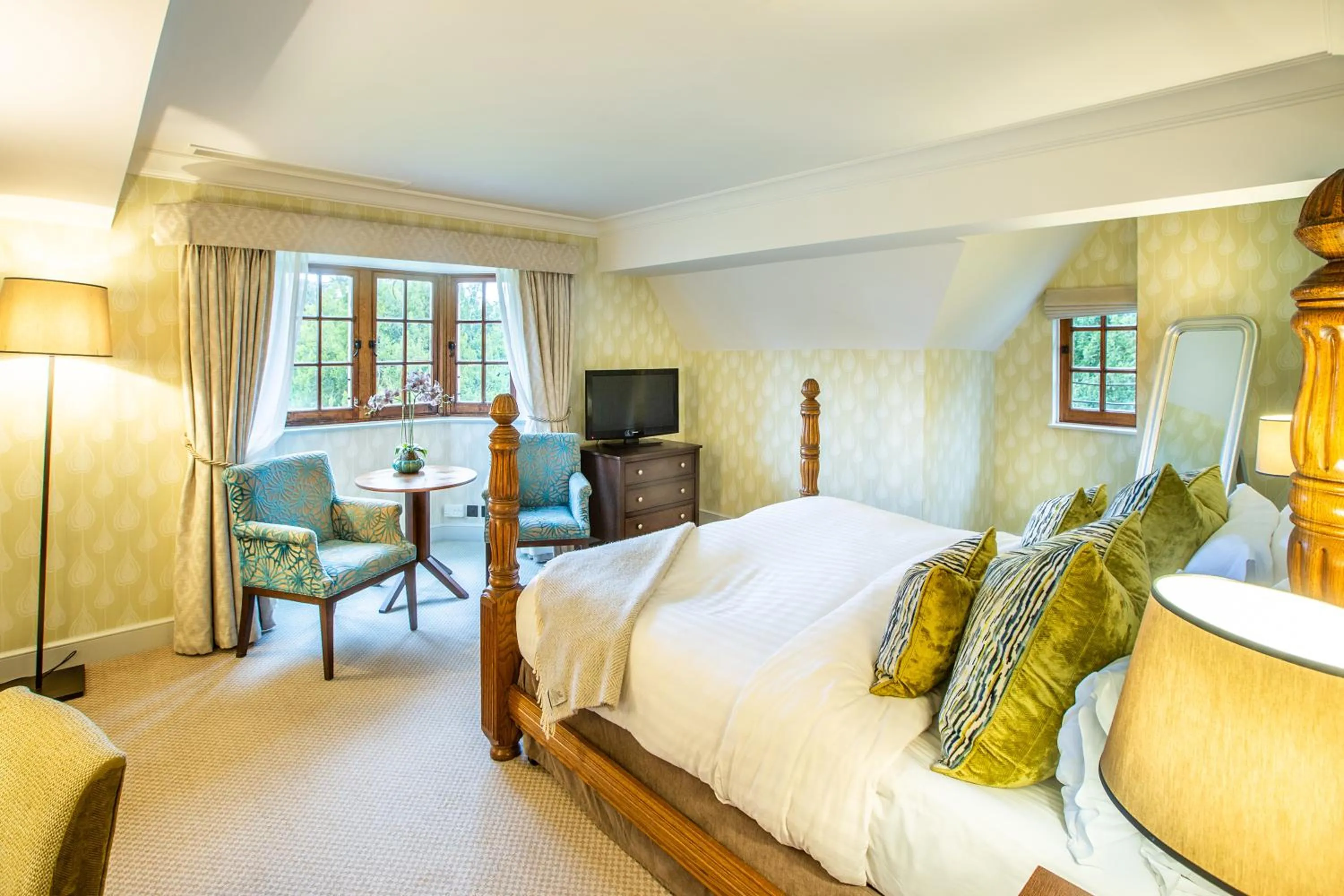 Bedroom, Bed in The Wood Norton