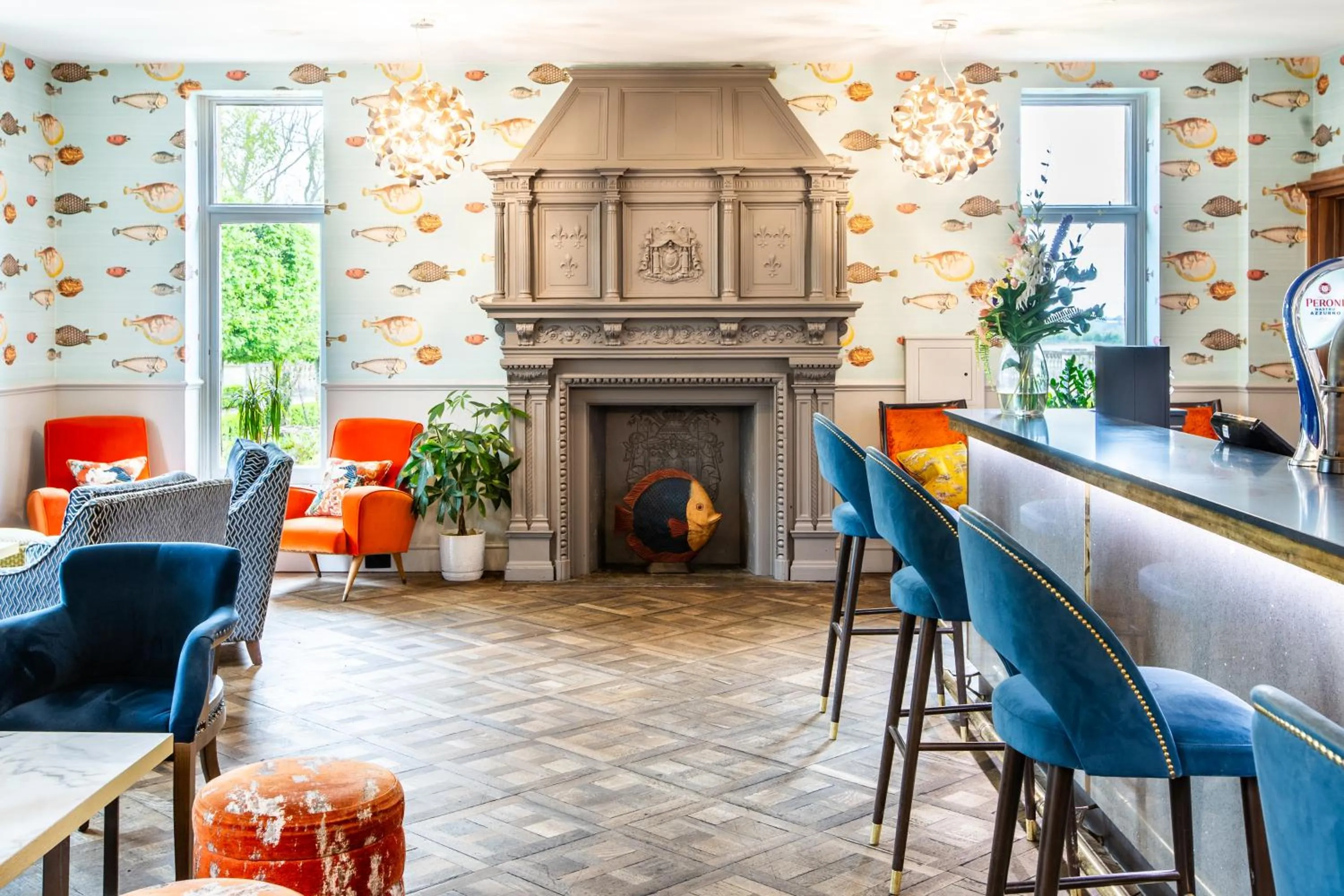 Lounge or bar in The Wood Norton