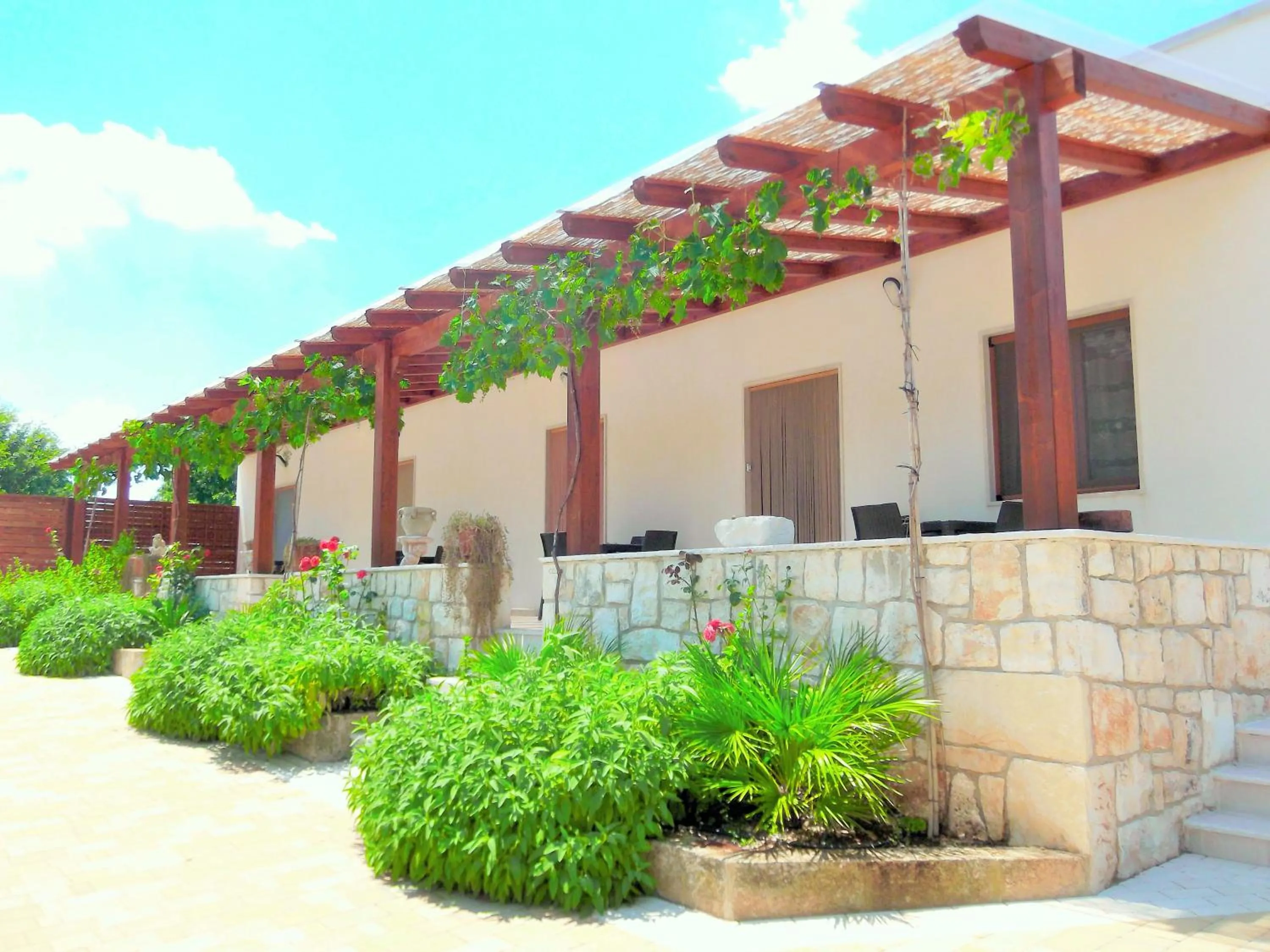 Facade/entrance in Red Rose B&B