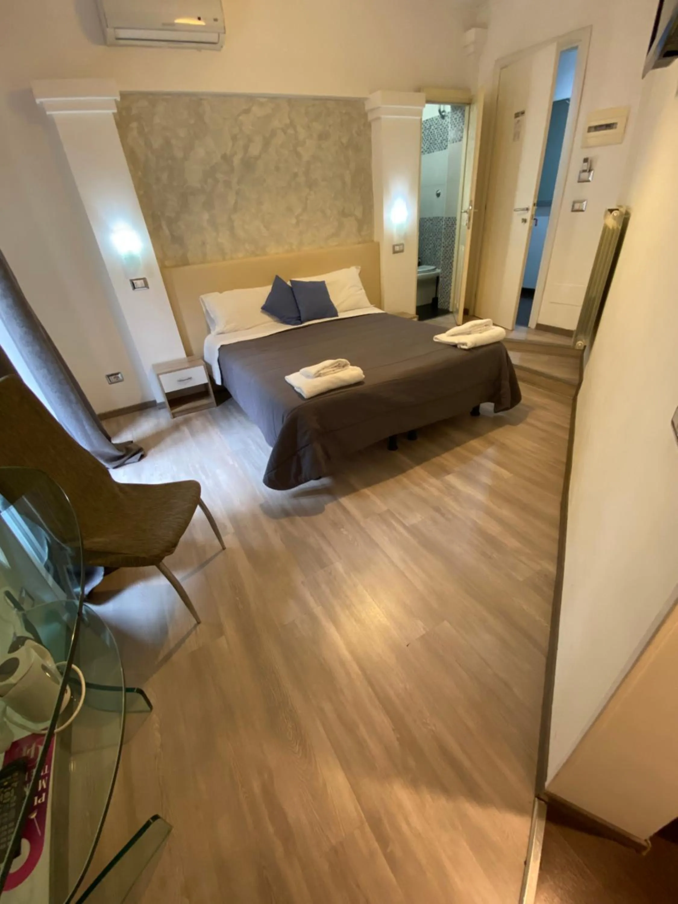 Bedroom, Bed in B&B A Home in Rome