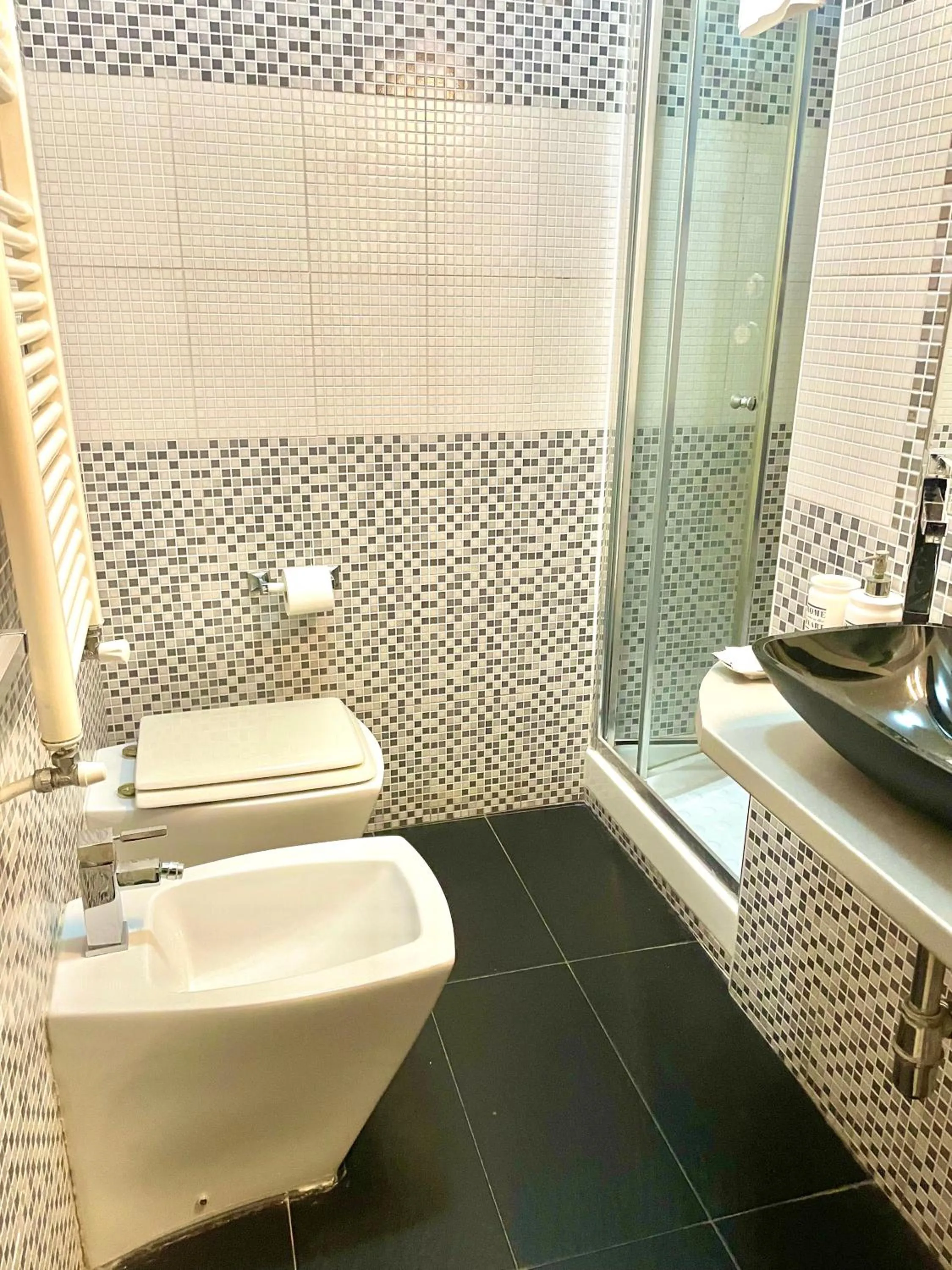 Bathroom in B&B A Home in Rome