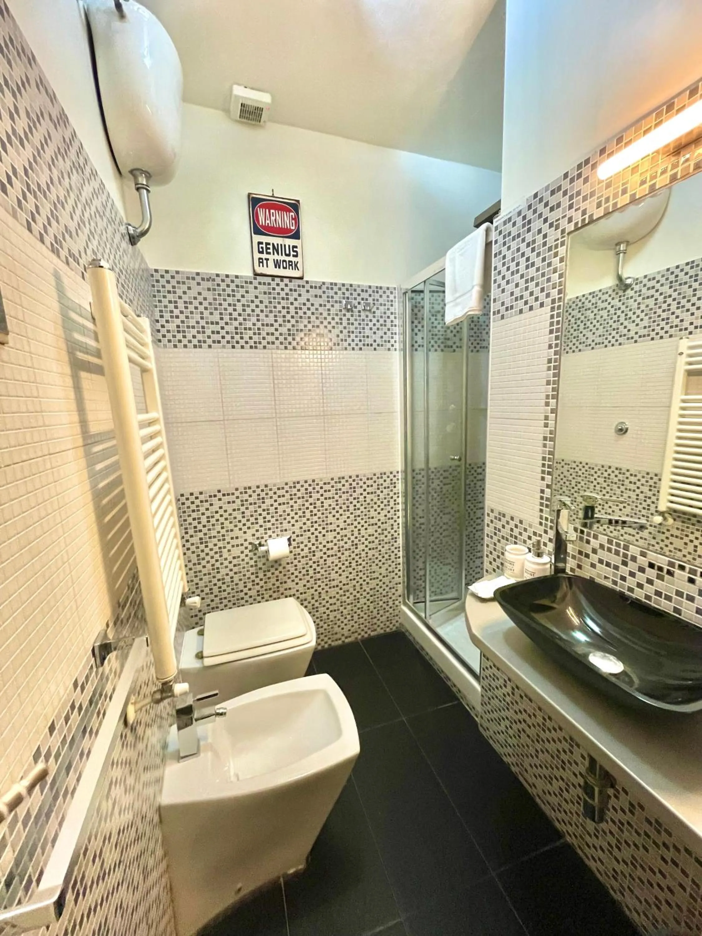 Bathroom in B&B A Home in Rome