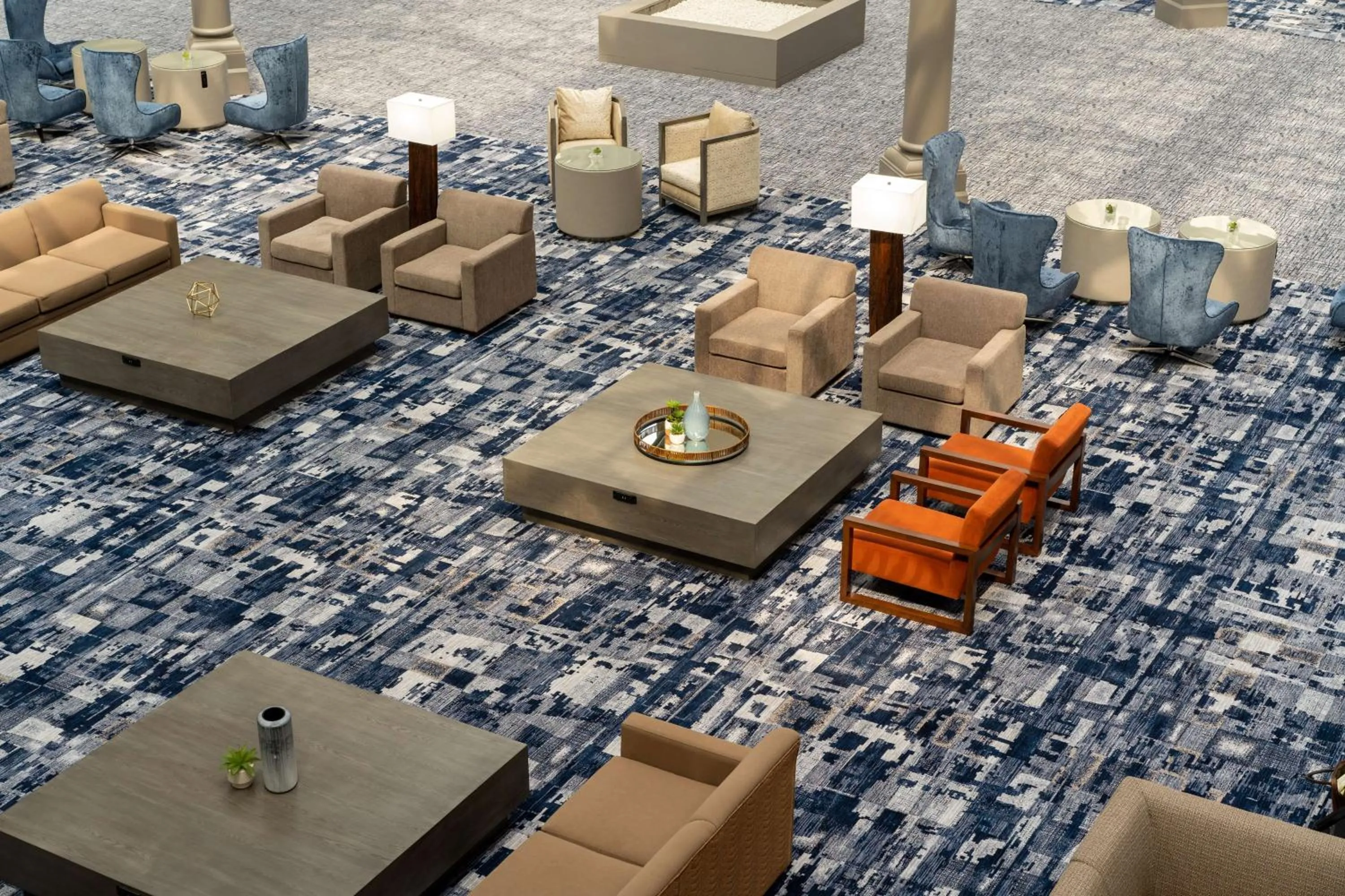 Lobby or reception in Hilton Houston North