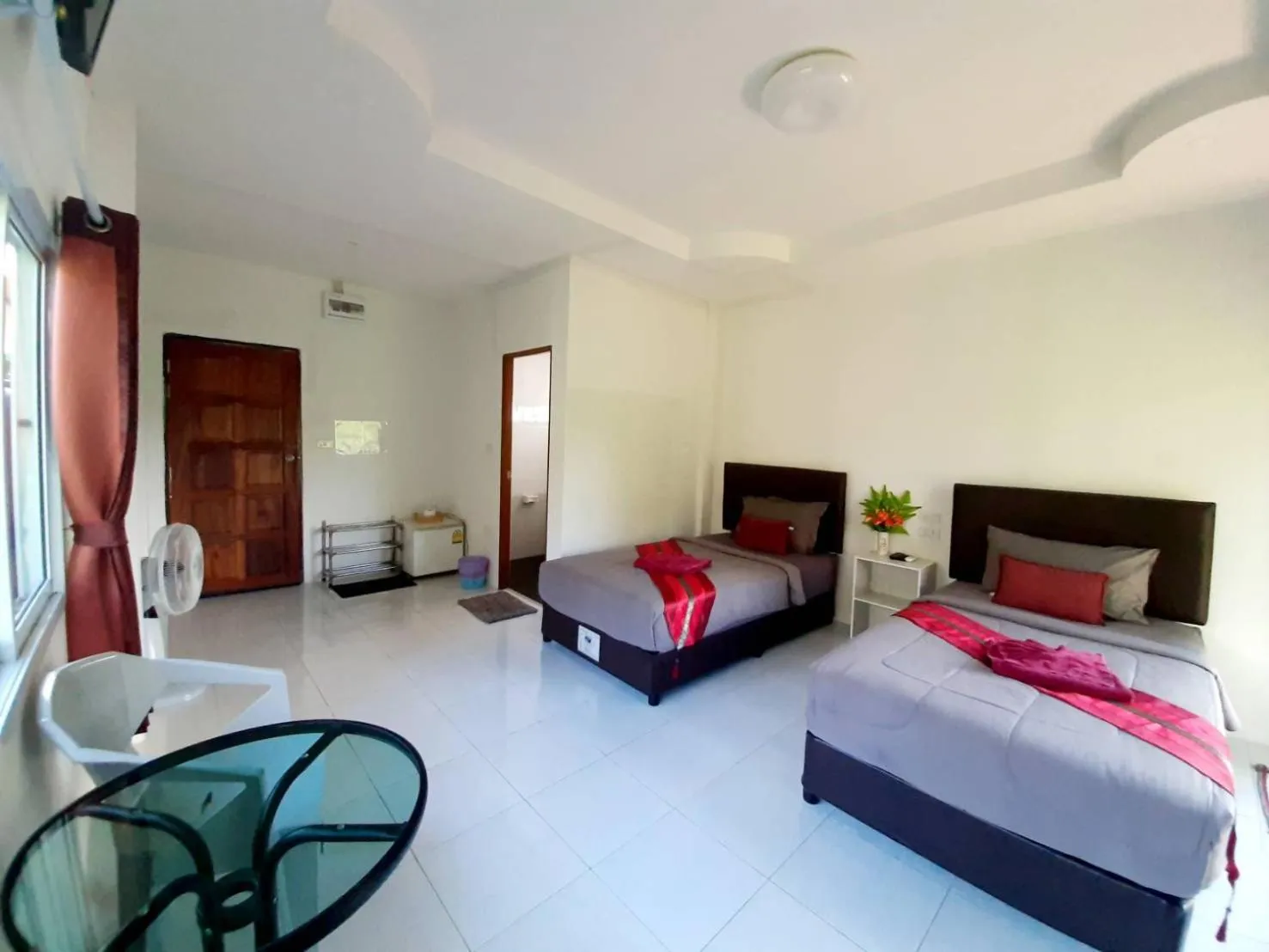 Bed in K.K. Park Resort