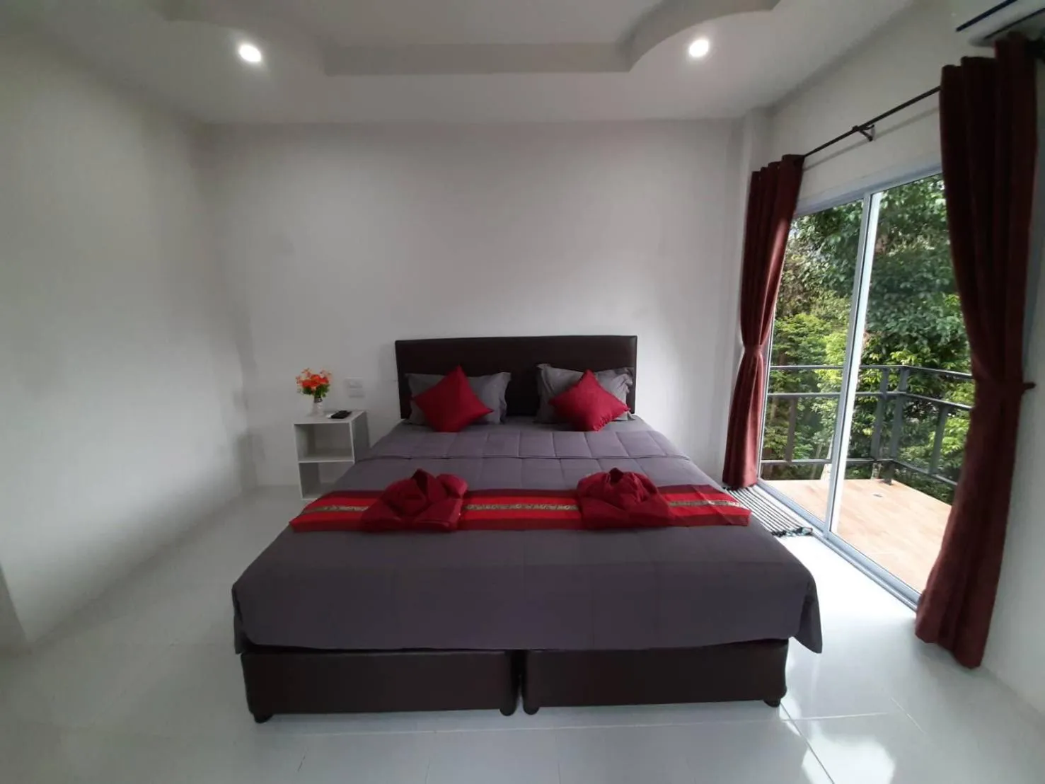 Bed in K.K. Park Resort