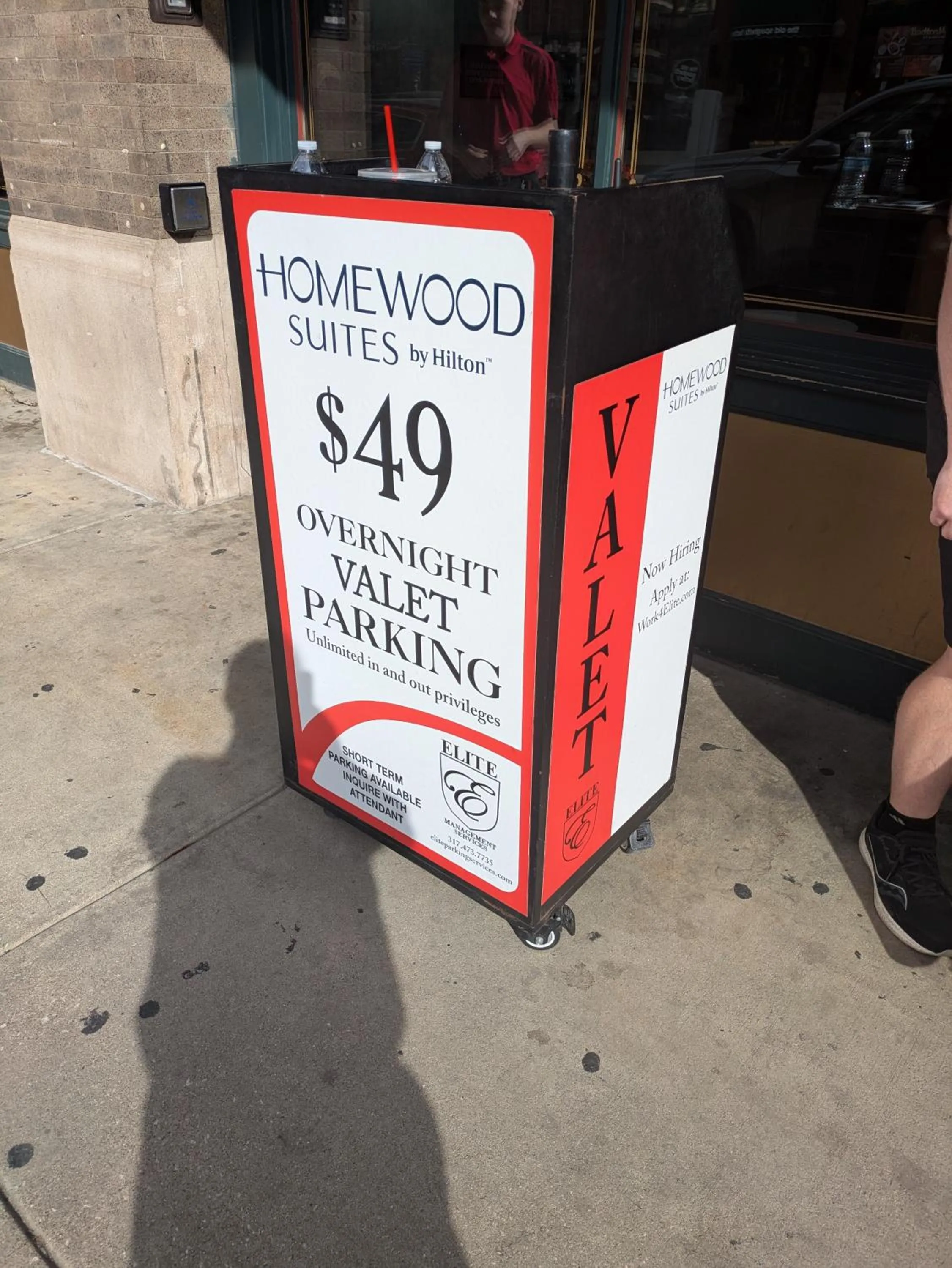 Parking in Homewood Suites by Hilton Indianapolis Downtown