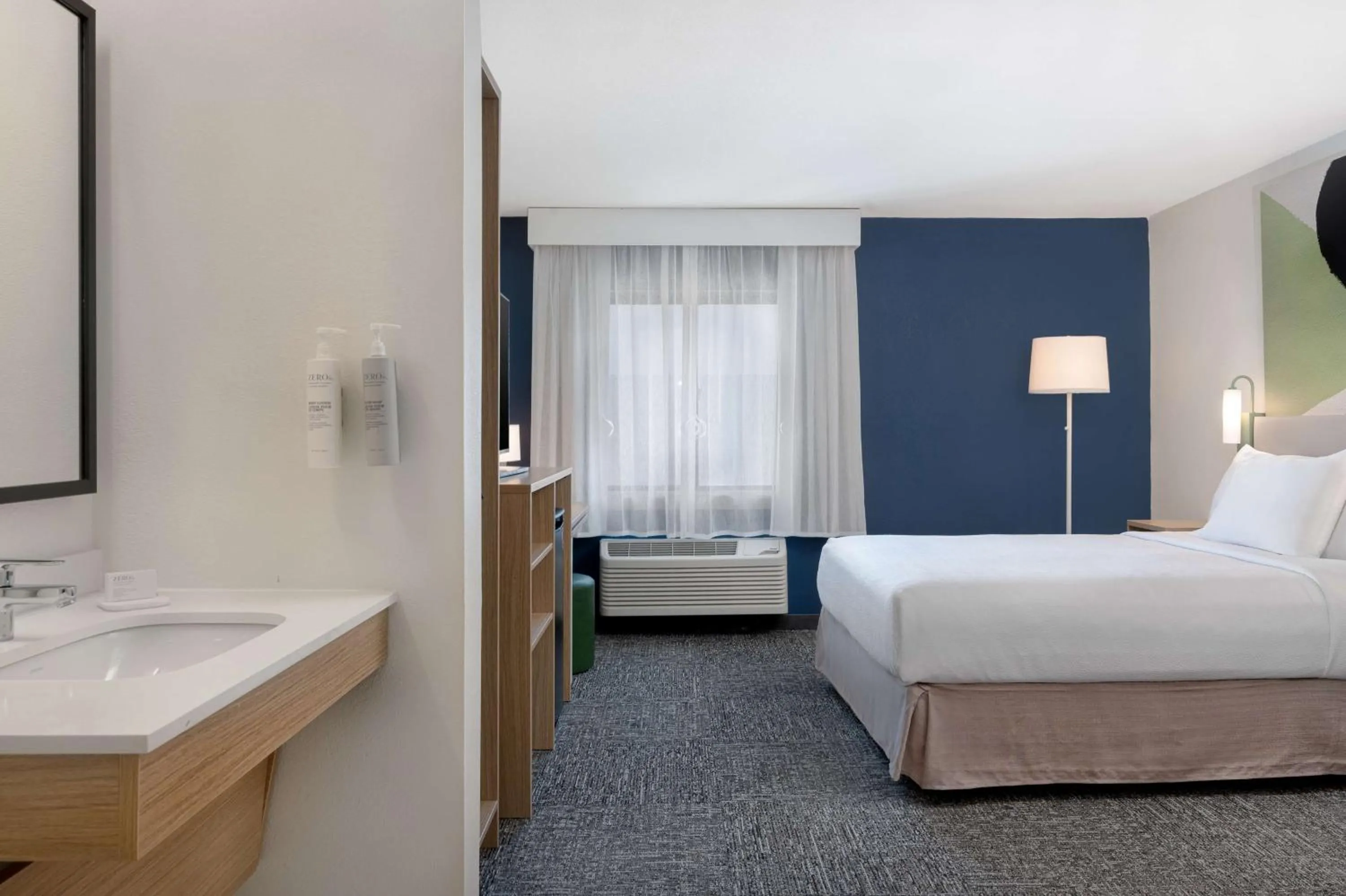 Bed in Spark by Hilton Savannah Midtown