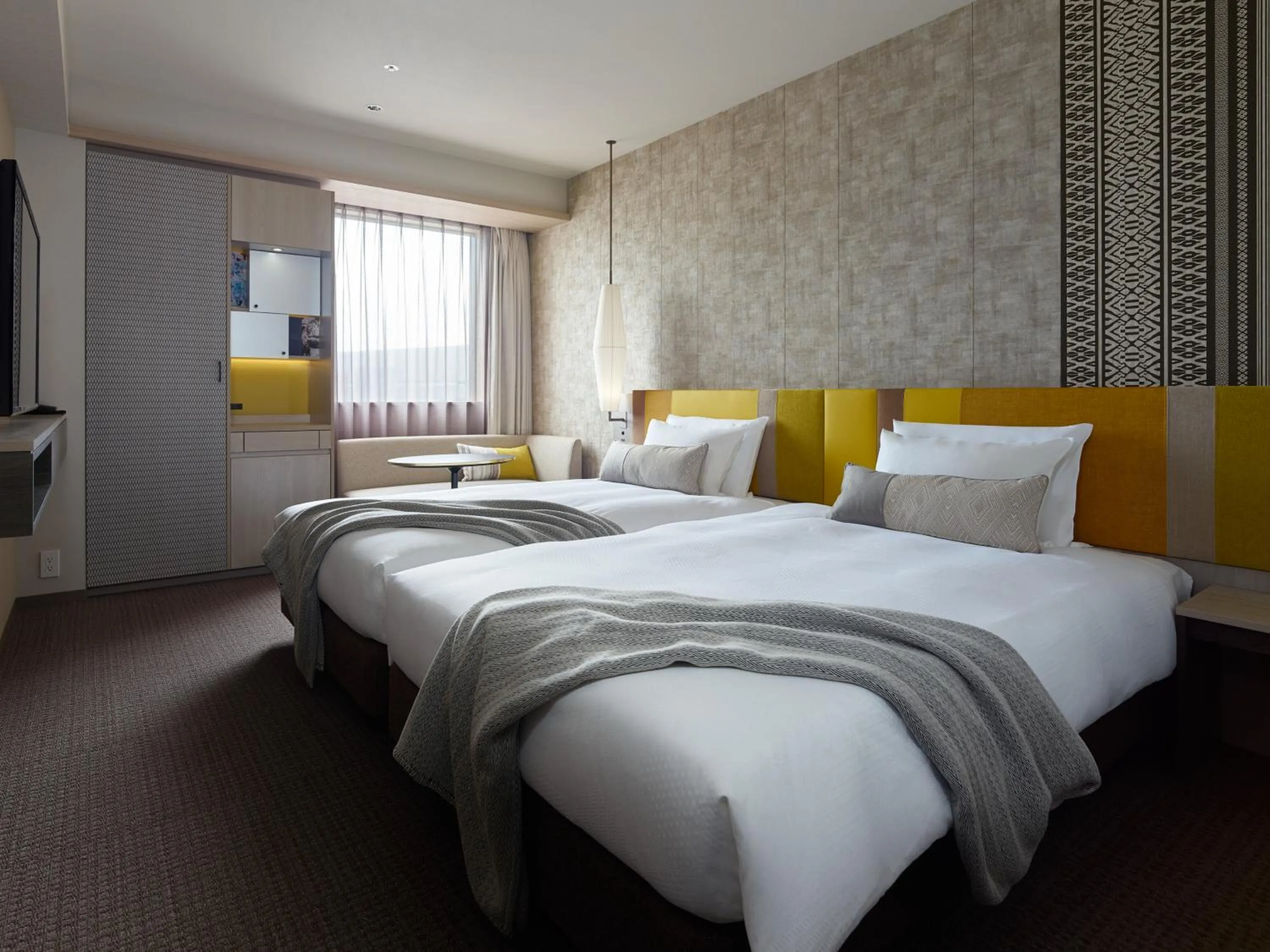 Adjoining Moderate Twin Room (Non-Connecting Rooms) in Mitsui Garden Hotel Fukuoka Gion