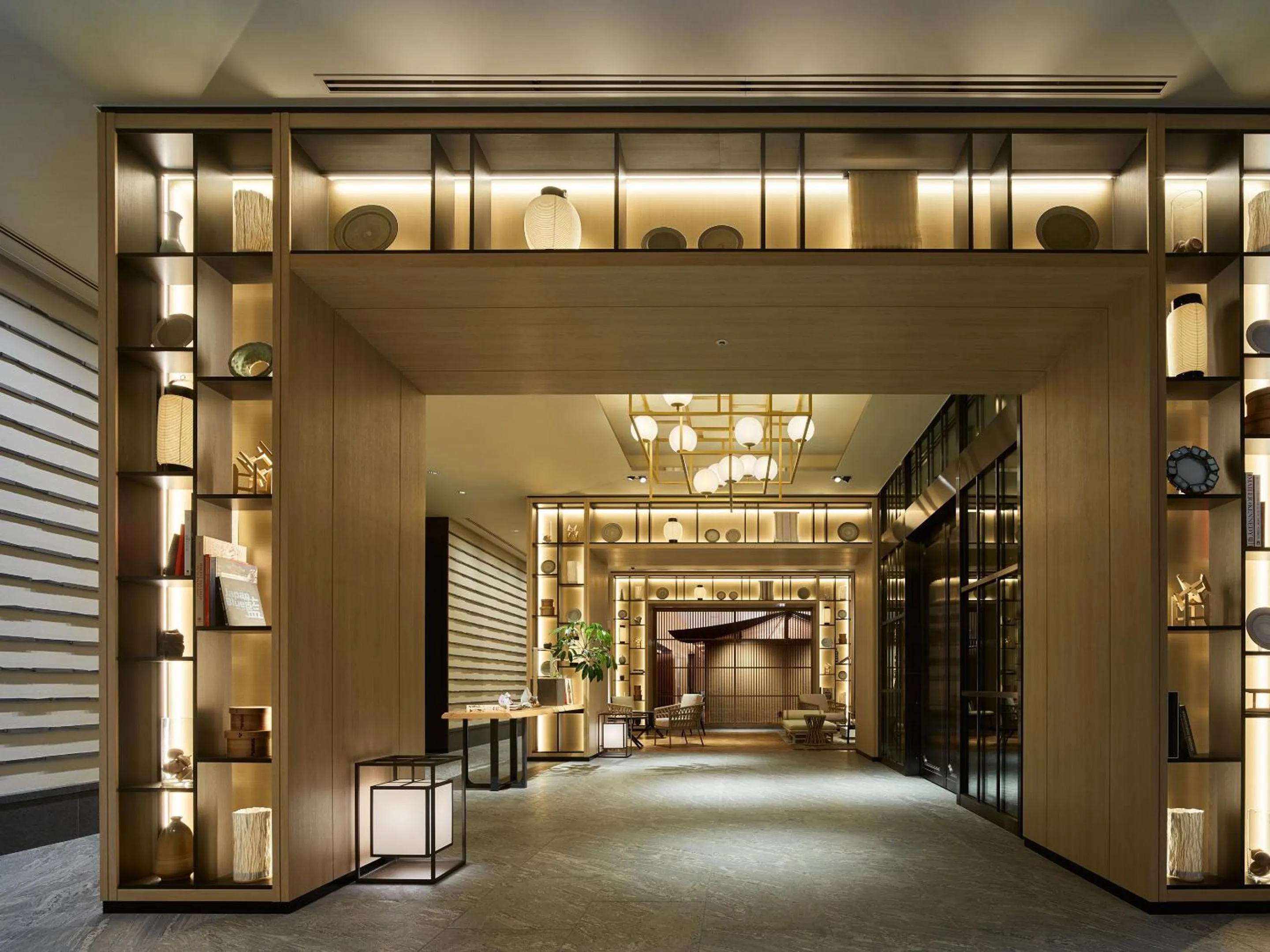 Lobby or reception in Mitsui Garden Hotel Fukuoka Gion