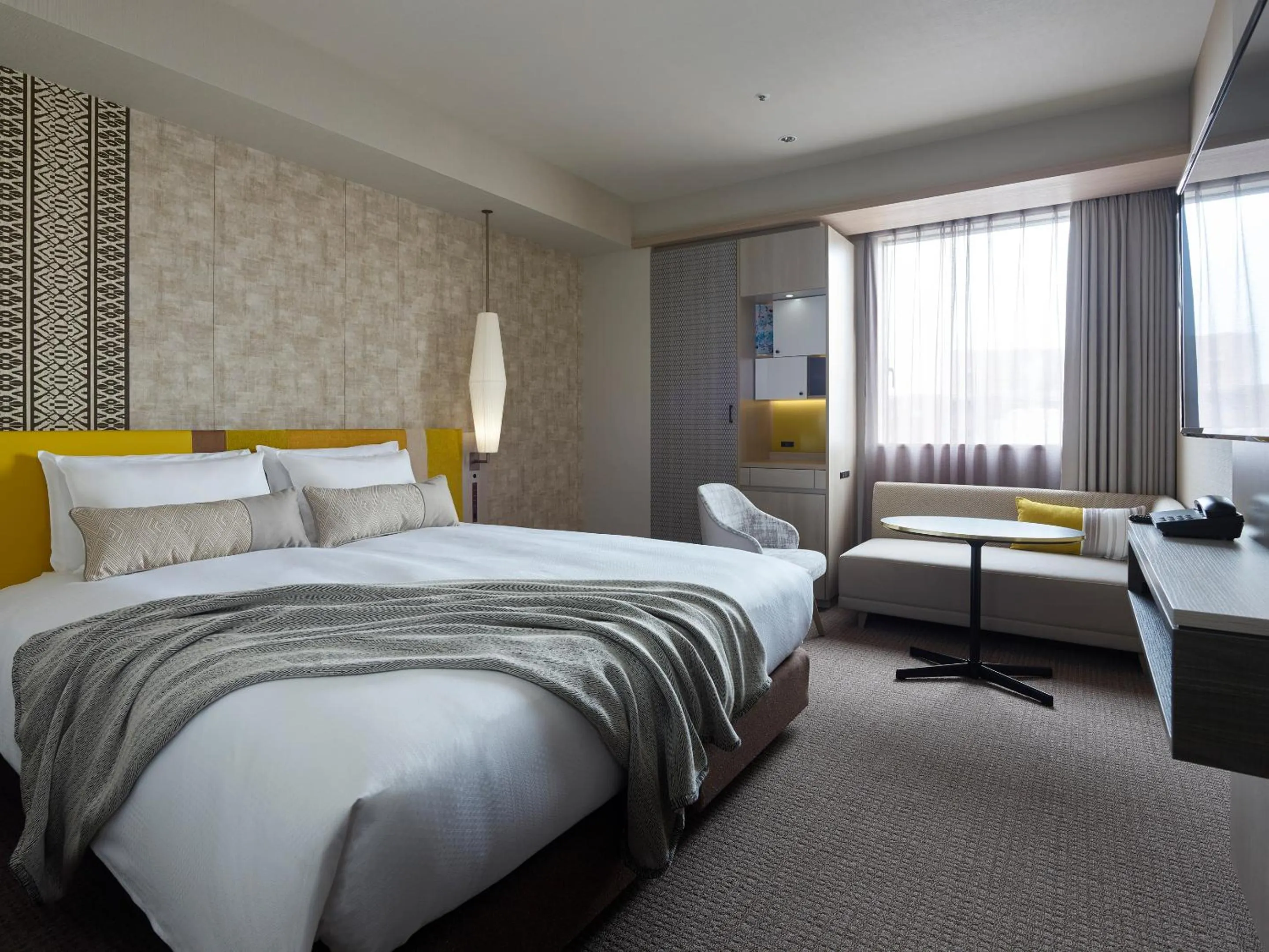 Photo of the whole room, Bed in Mitsui Garden Hotel Fukuoka Gion