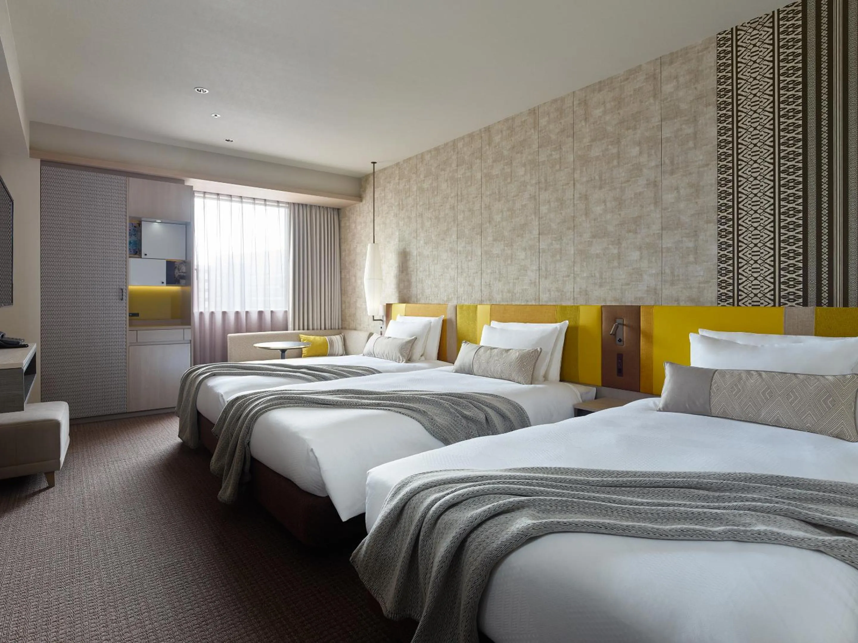 Photo of the whole room, Bed in Mitsui Garden Hotel Fukuoka Gion