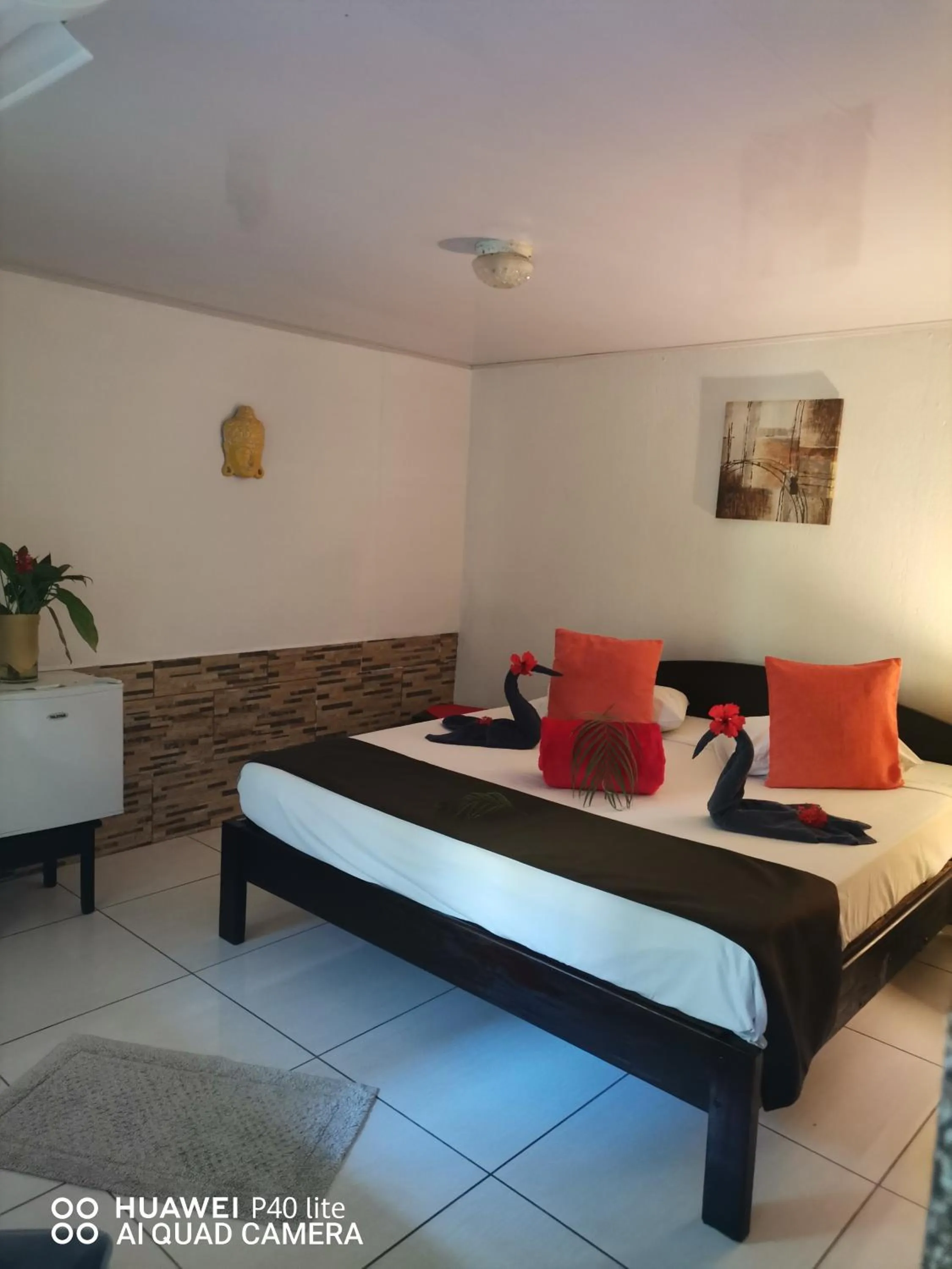 Bed in Hotel Belvedere Playa Samara Costa Rica