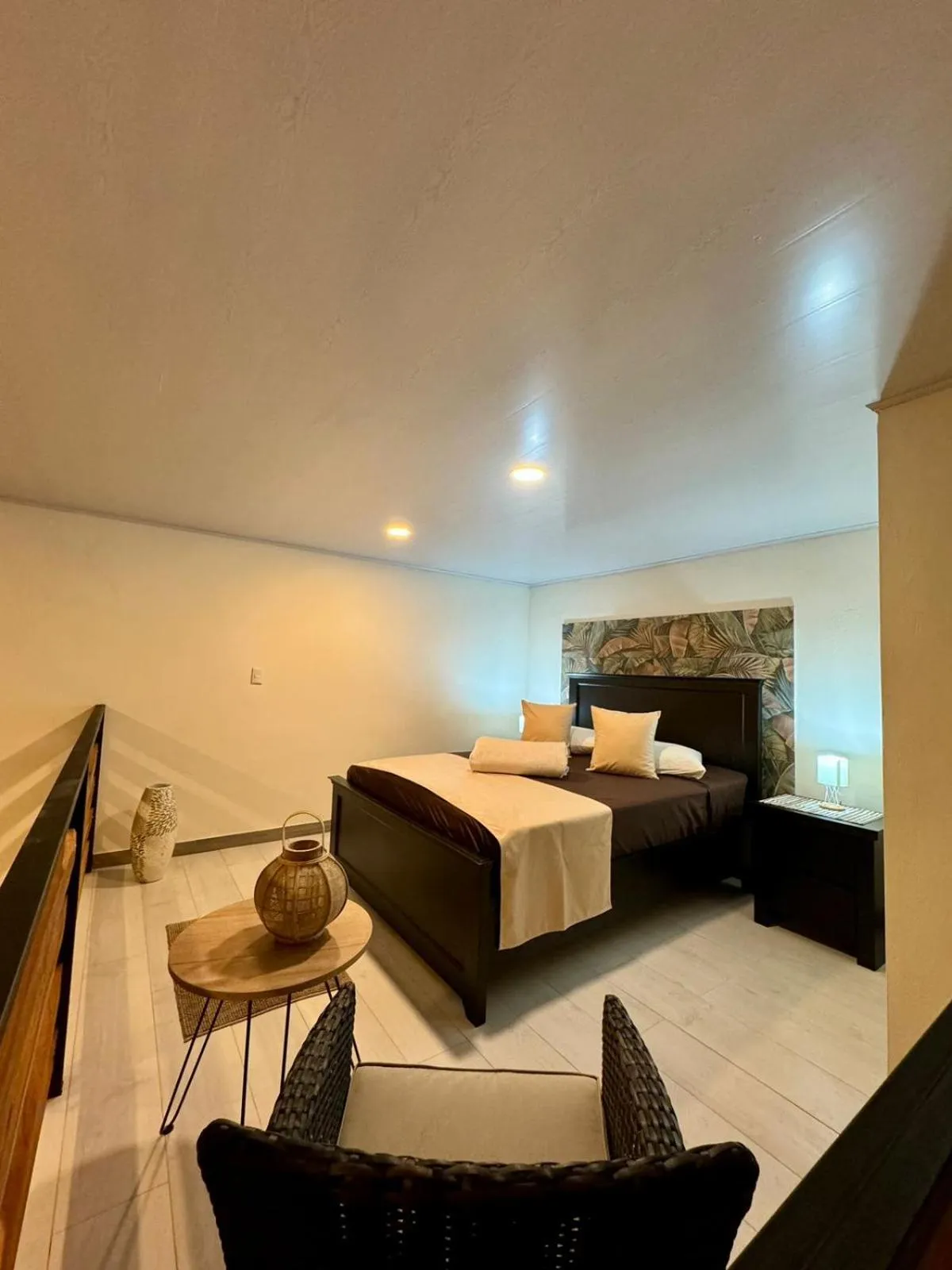 Bed in Hotel Belvedere Playa Samara Costa Rica