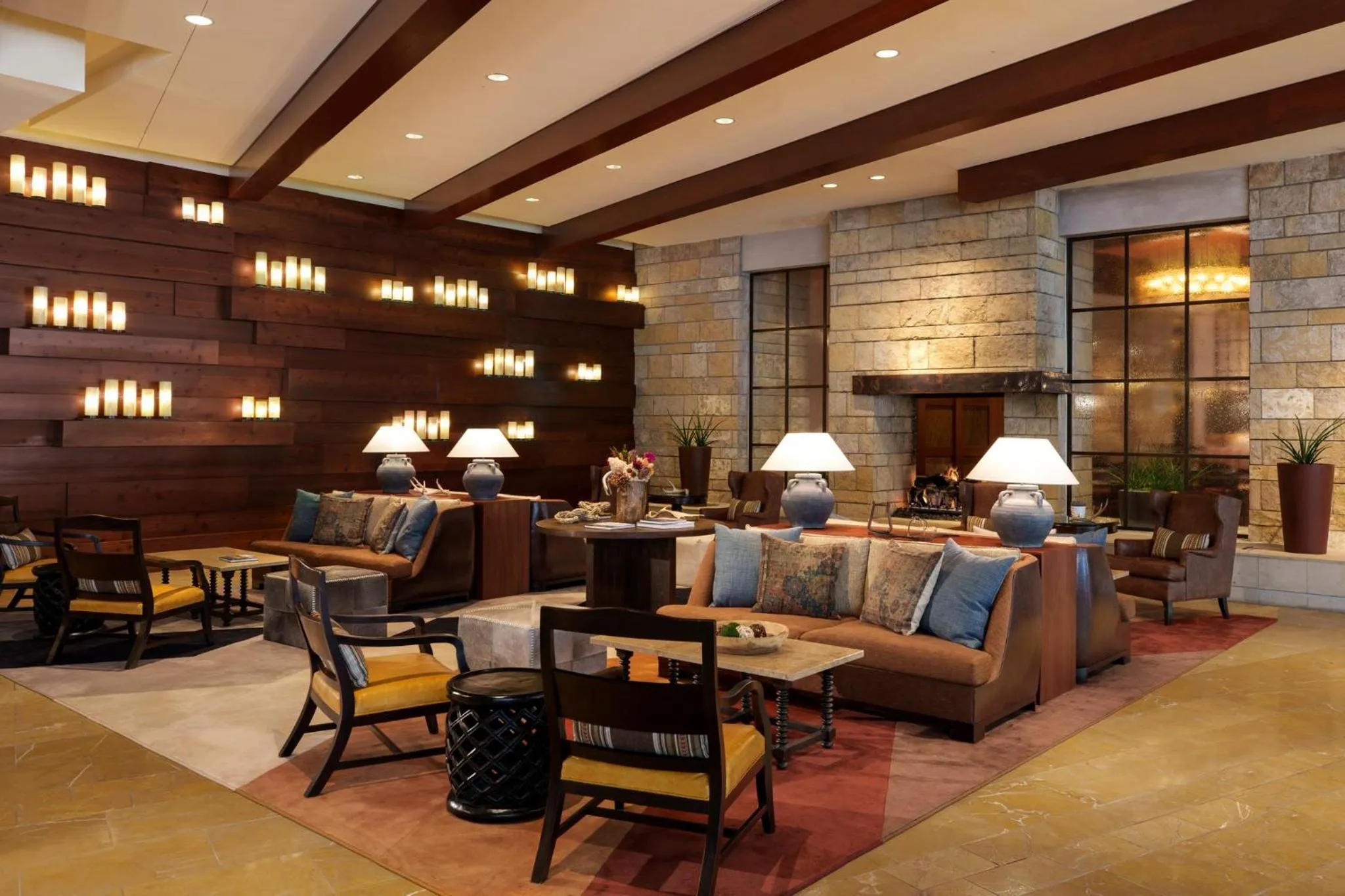 Lobby or reception in Omni Fort Worth Hotel