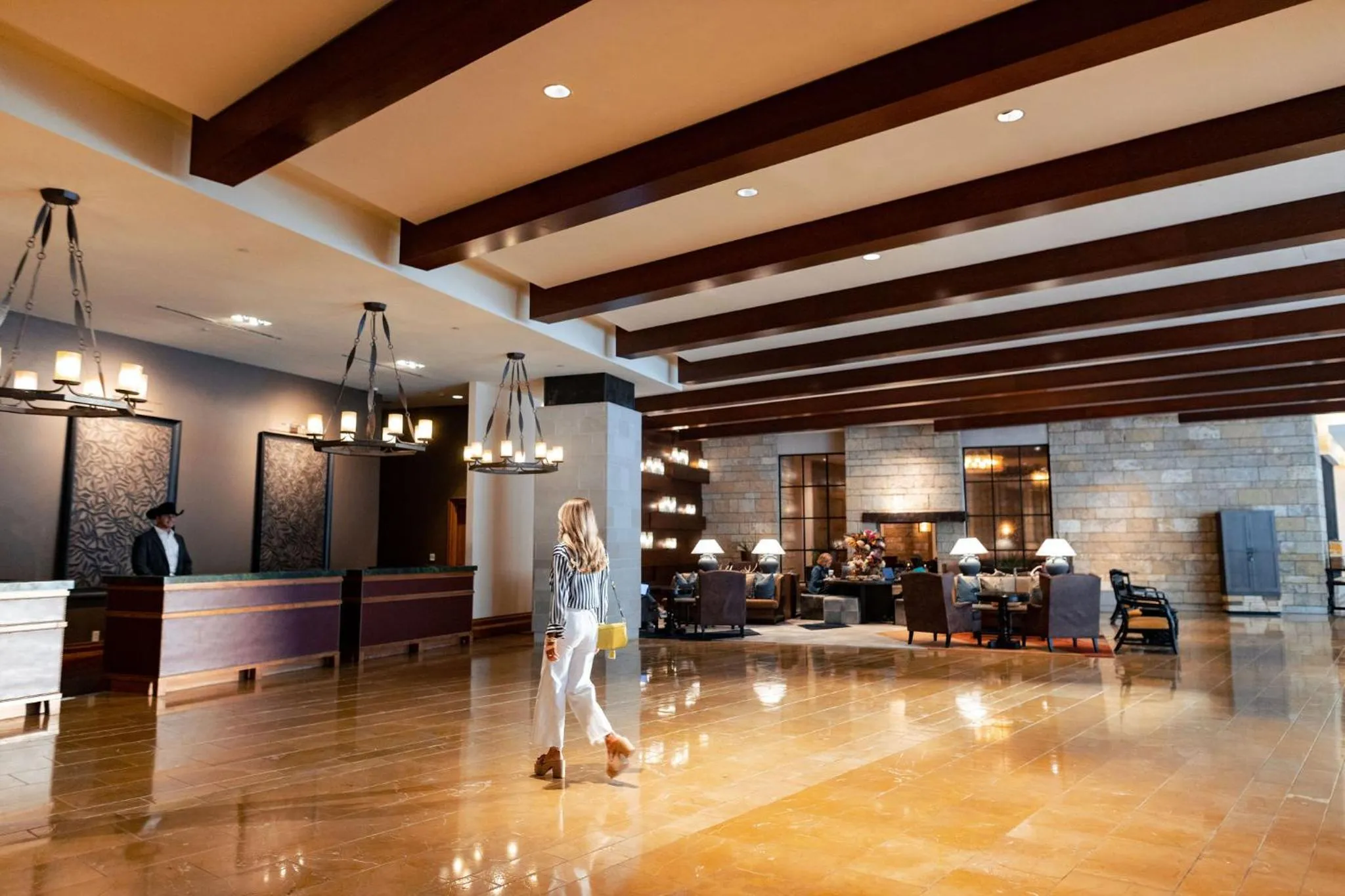 Lobby or reception in Omni Fort Worth Hotel