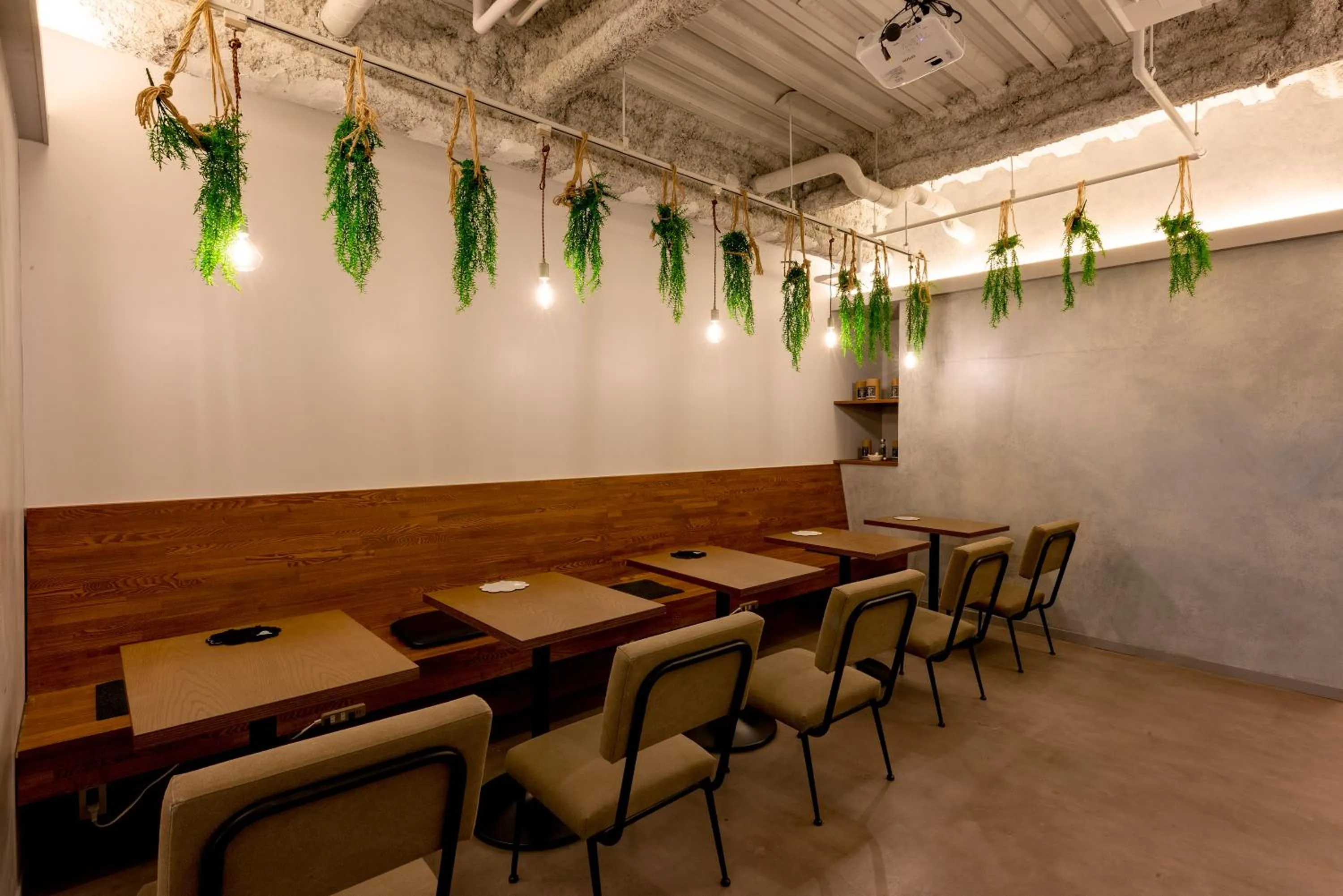 Communal lounge/ TV room in plat hostel keikyu minowa forest