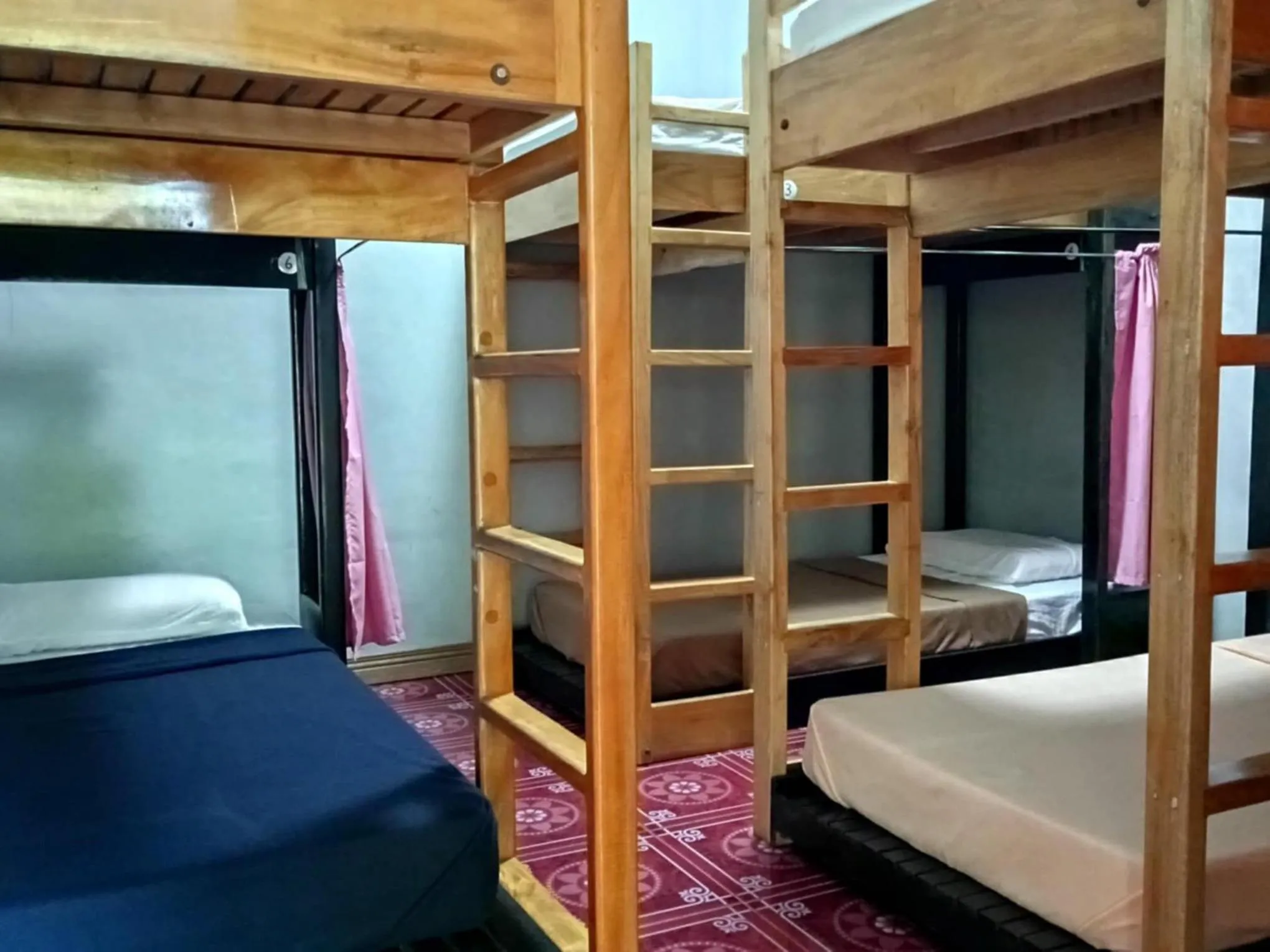 Bed in Banaue Pink Eco hostel