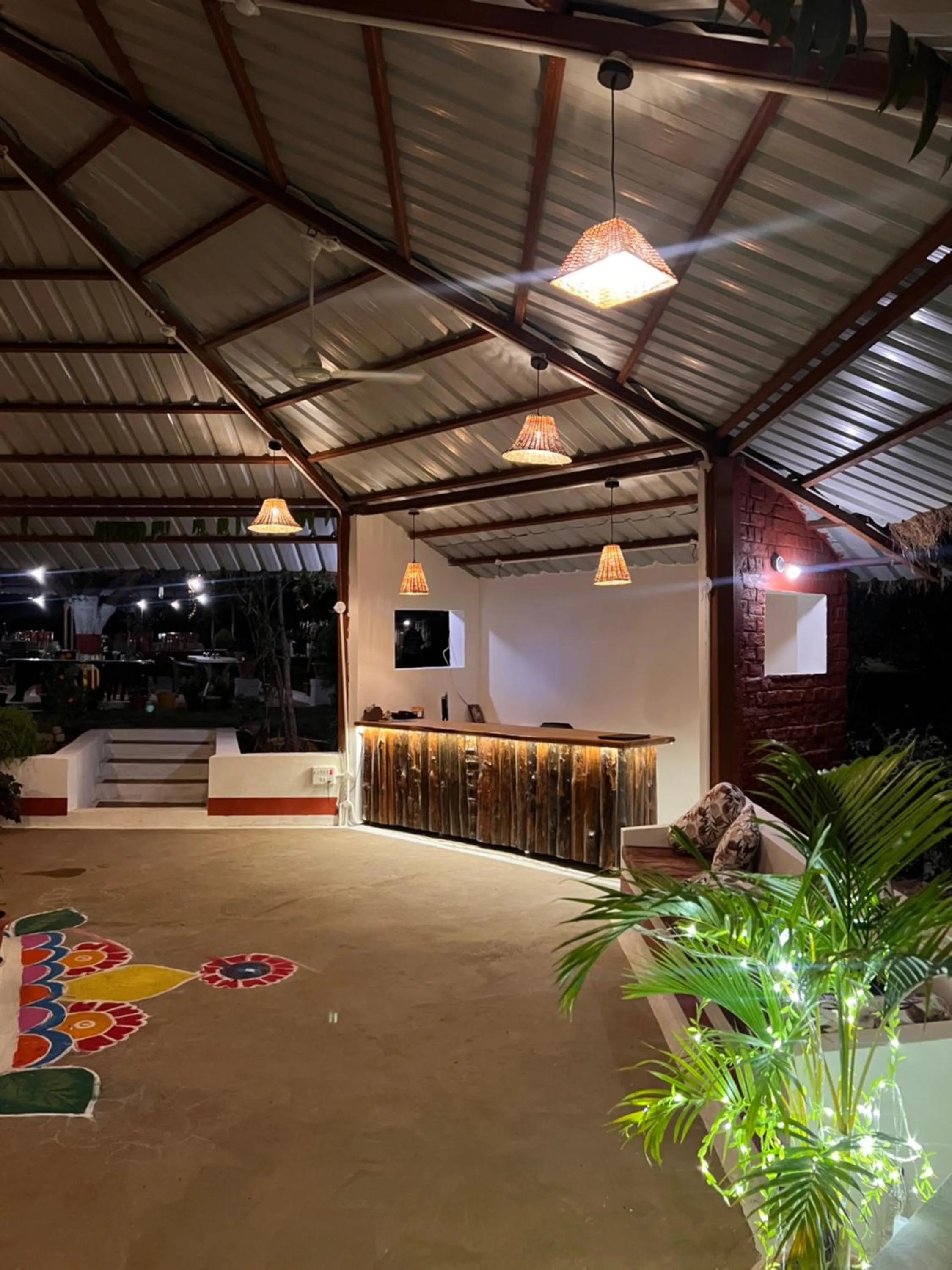 Lobby or reception in WOW STAYZ2 Pachmarhi Foothill Cottages