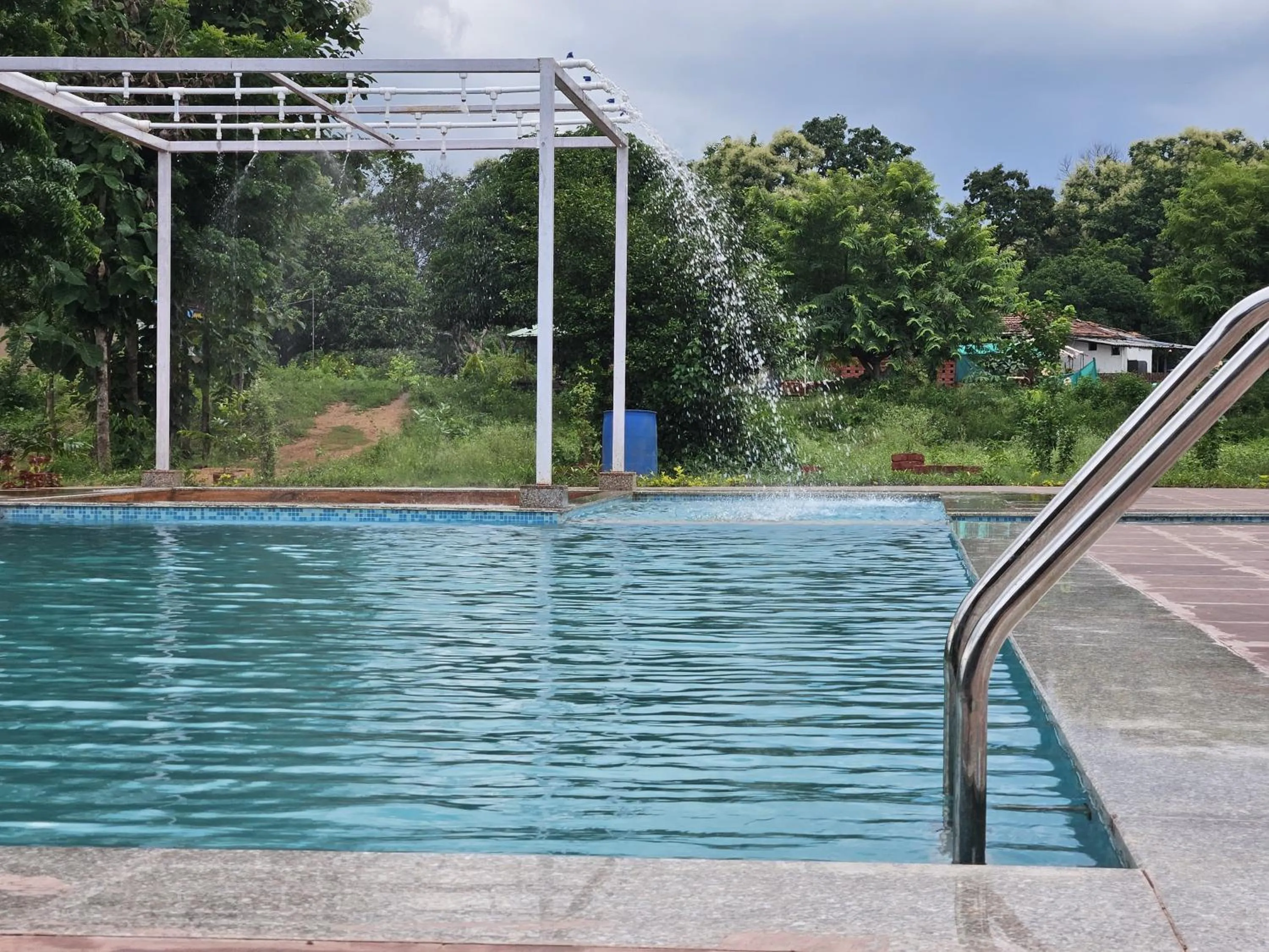 Swimming pool in WOW STAYZ2 Pachmarhi Foothill Cottages