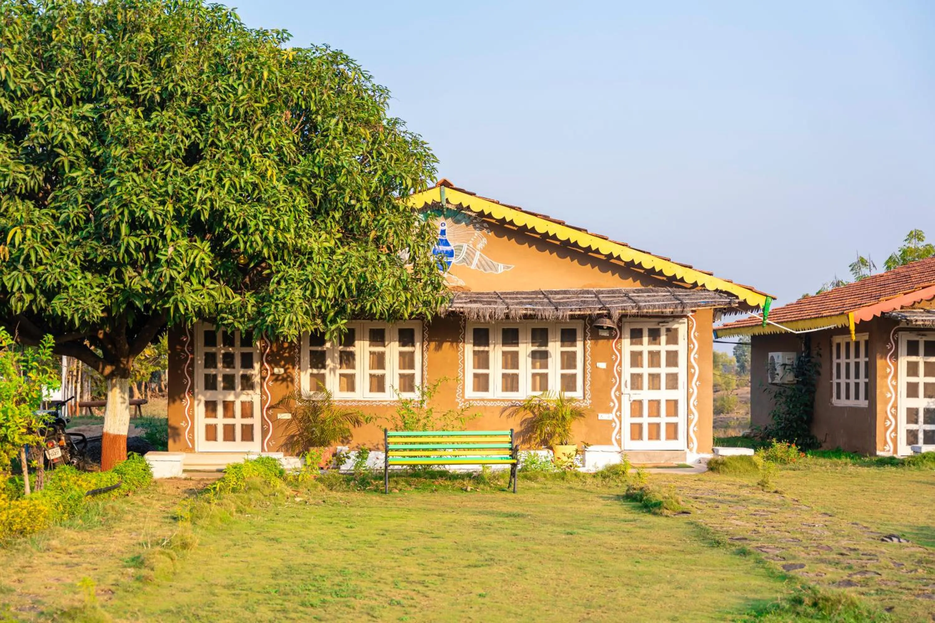 Property building in WOW STAYZ2 Pachmarhi Foothill Cottages